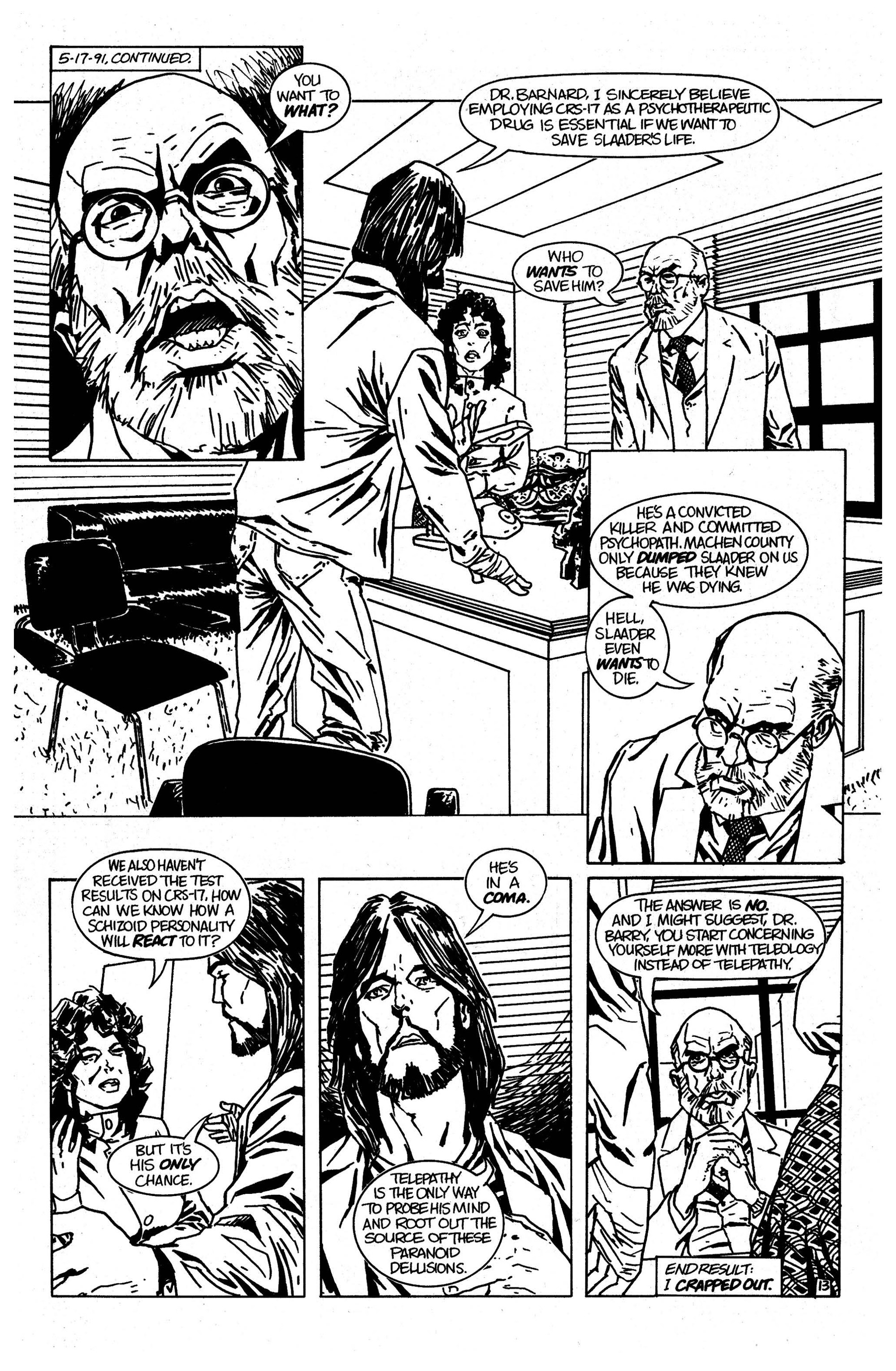 Read online Worlds of H.P. Lovecraft comic -  Issue # Issue Beyond the Wall of Sleep - 15