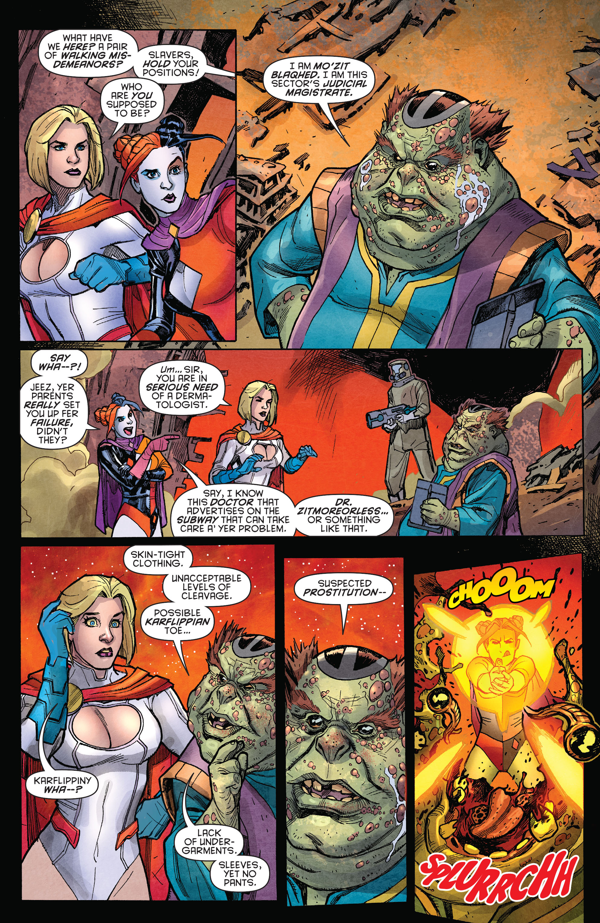 Read online Harley Quinn and Power Girl comic -  Issue #1 - 17