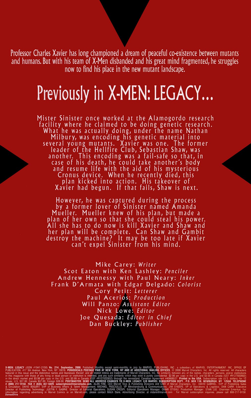 X-Men Legacy (2008) Issue #214 #8 - English 2