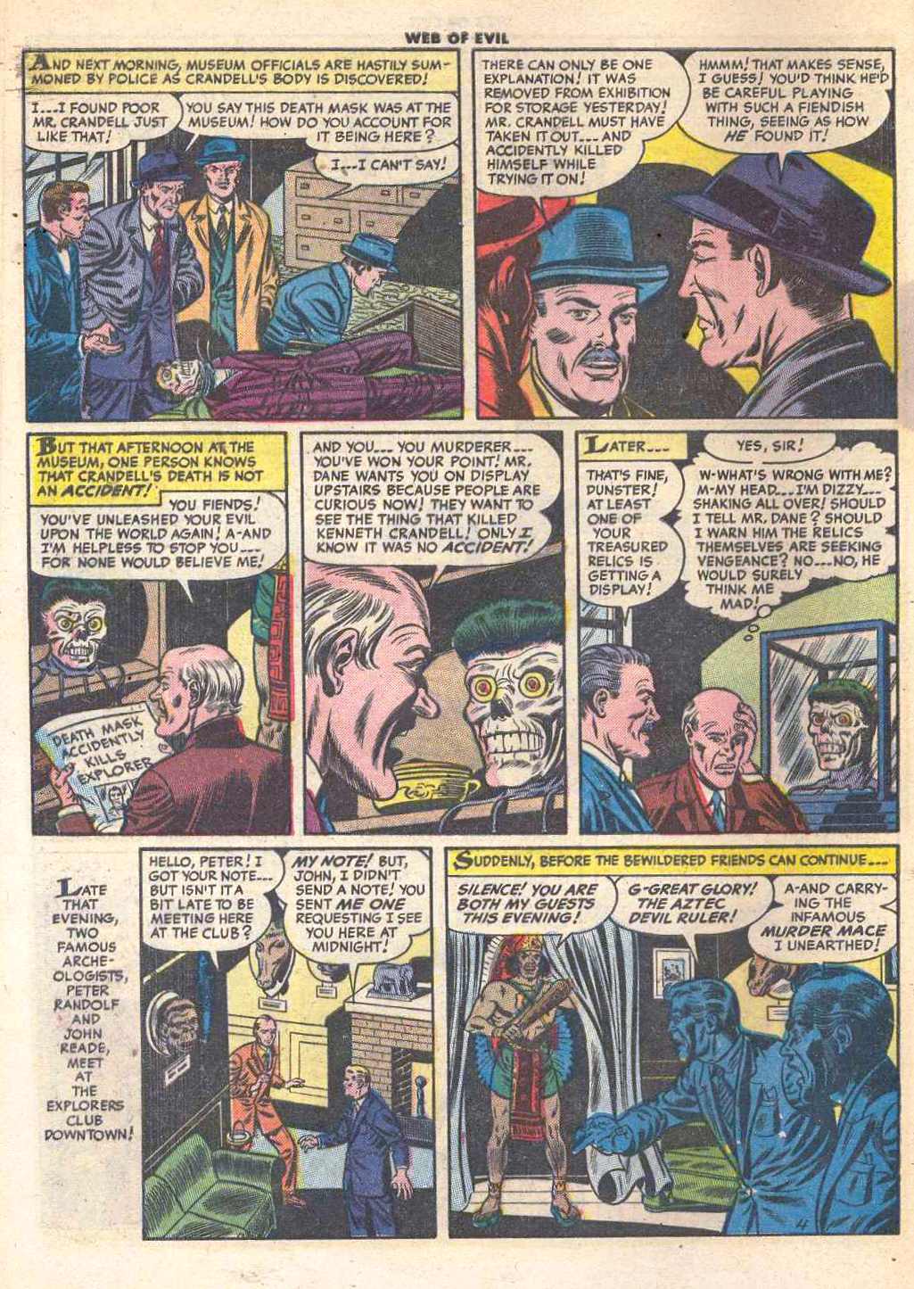 Read online Web of Evil comic -  Issue #16 - 30