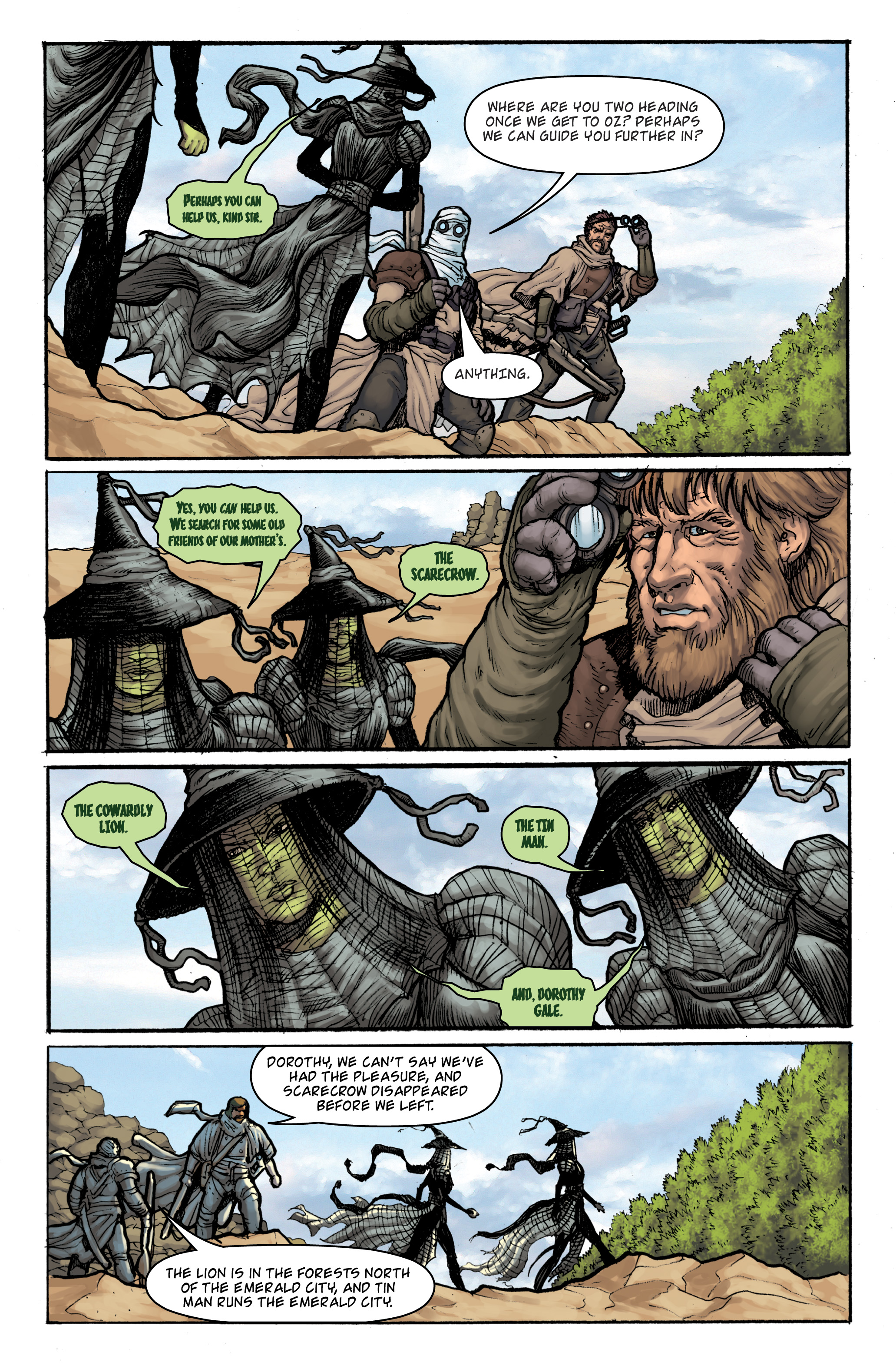 Read online The Steam Engines of Oz: The Geared Leviathan comic -  Issue #1 - 4