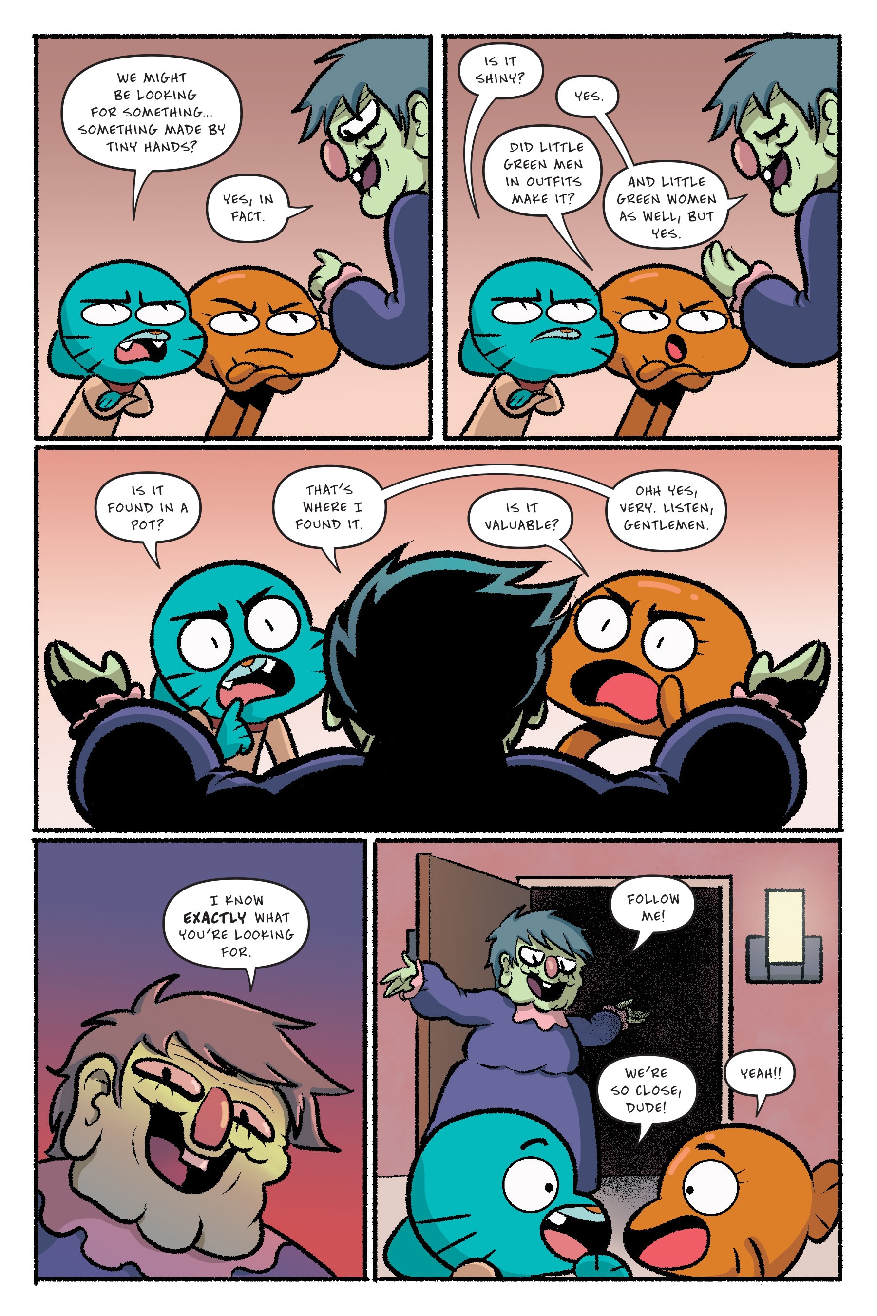 Read online The Amazing World of Gumball: The Storm comic -  Issue # TPB - 141