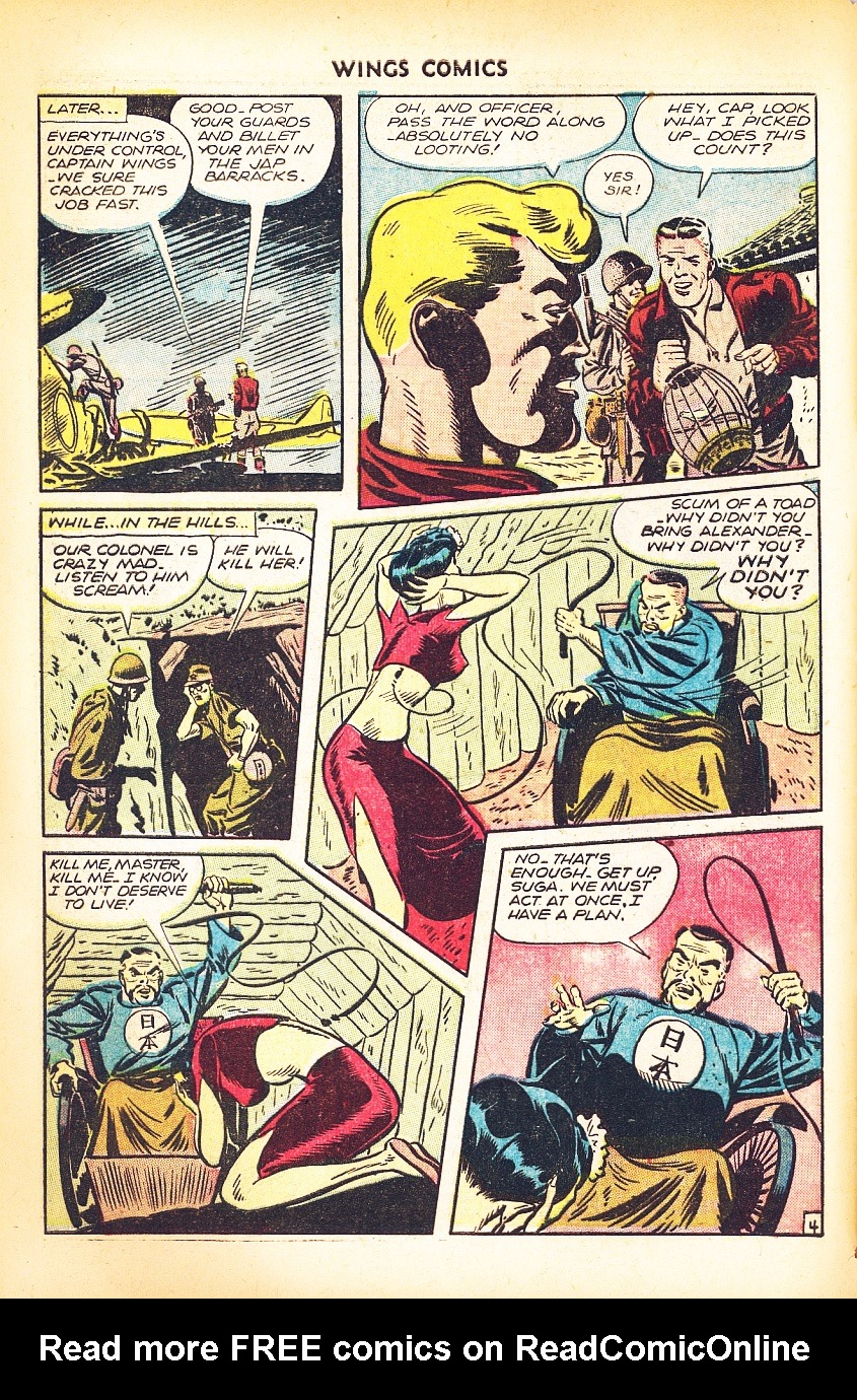 Read online Wings Comics comic -  Issue #71 - 6