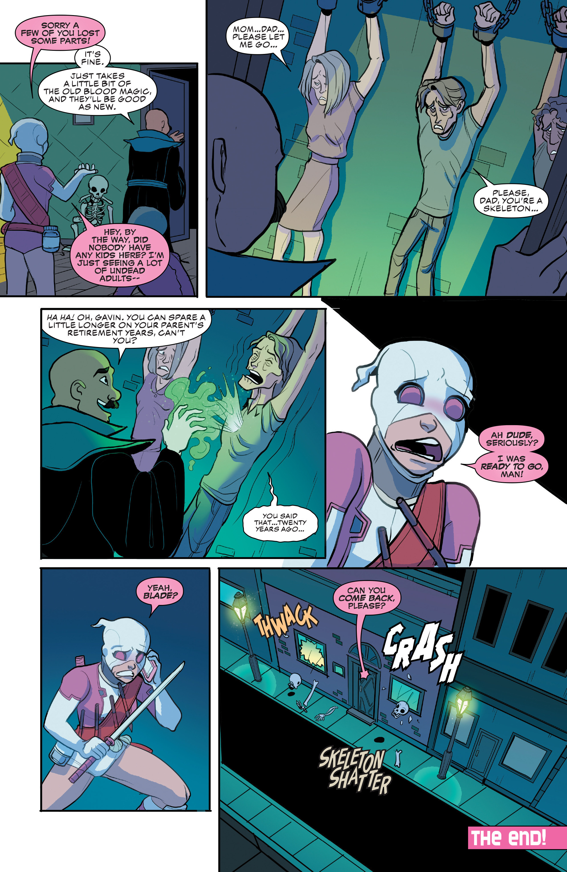 Read online The Unbelievable Gwenpool comic -  Issue #11 - 22