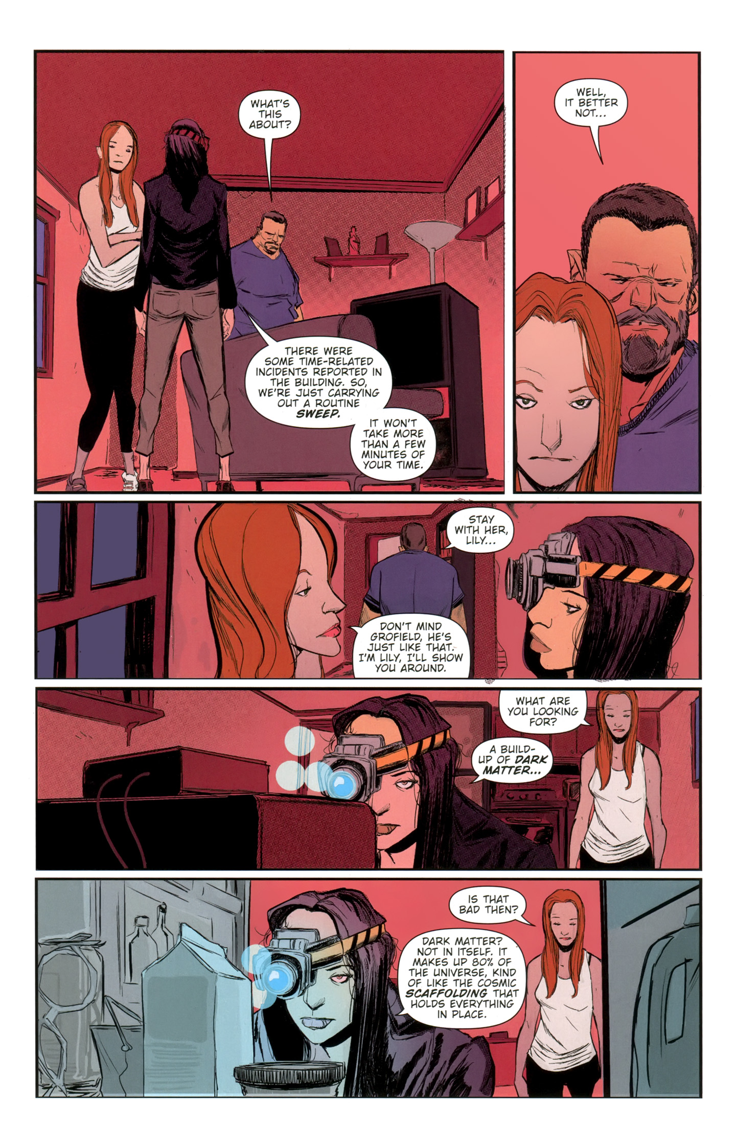 Read online FBP: Federal Bureau of Physics comic -  Issue #6 - 12