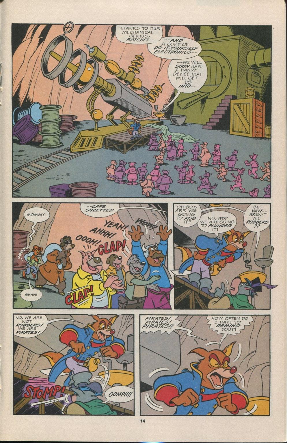 Read online Disney's Tale Spin Limited Series: ''Take Off'' comic -  Issue #3 - 15