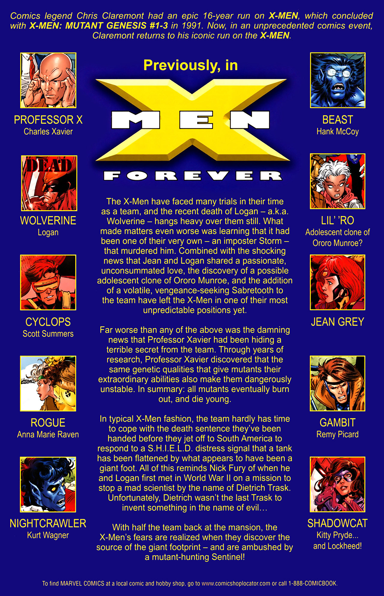 Read online X-Men Forever (2009) comic -  Issue #8 - 2