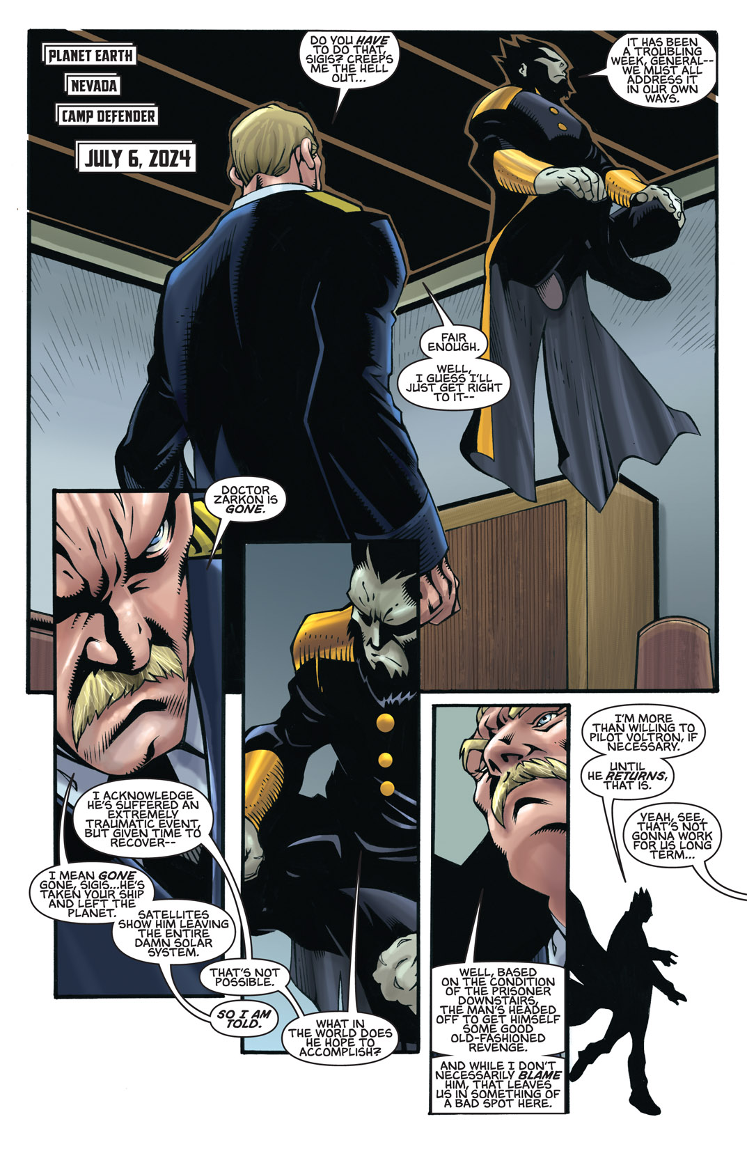 Read online Voltron comic -  Issue #4 - 14