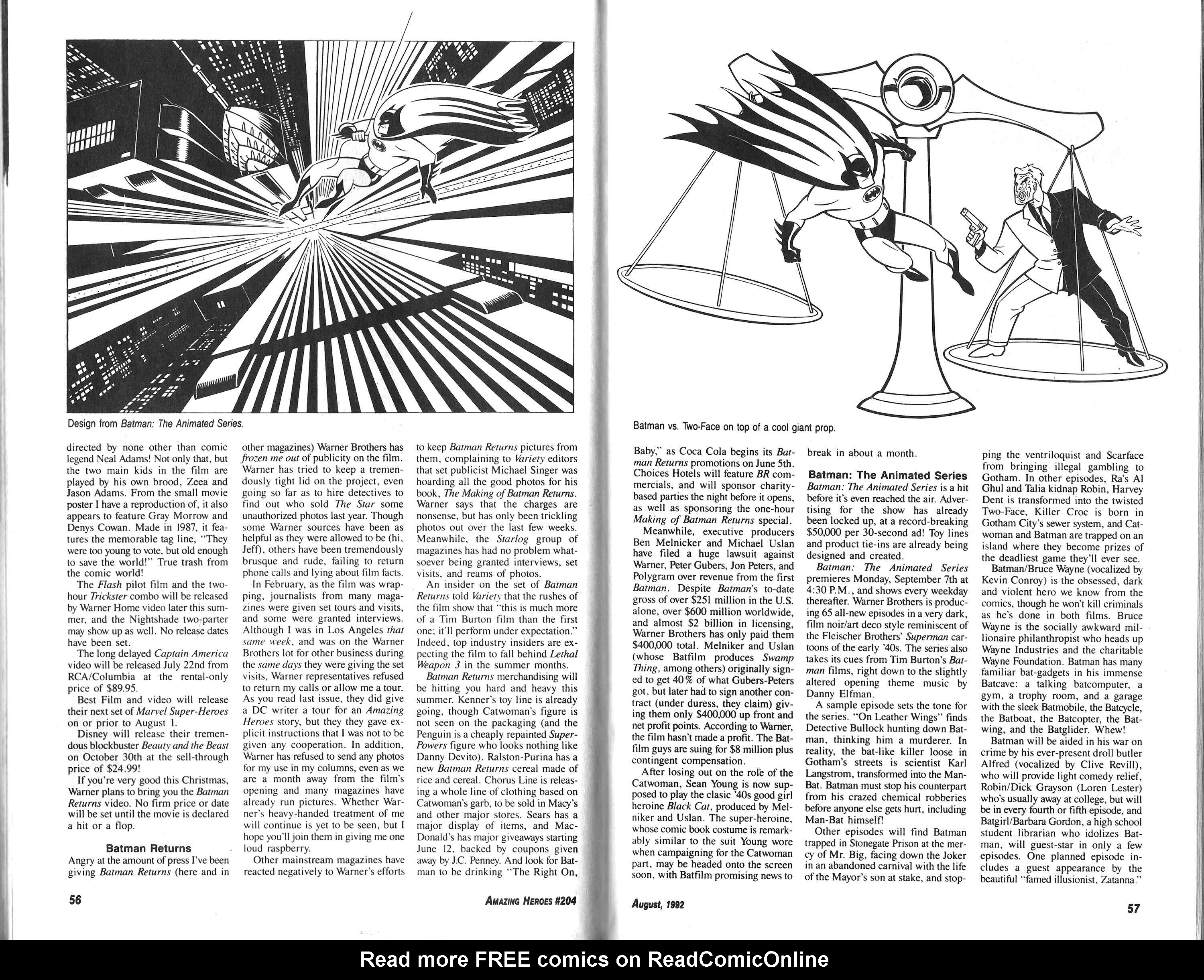 Read online Amazing Heroes comic -  Issue #204 - 29