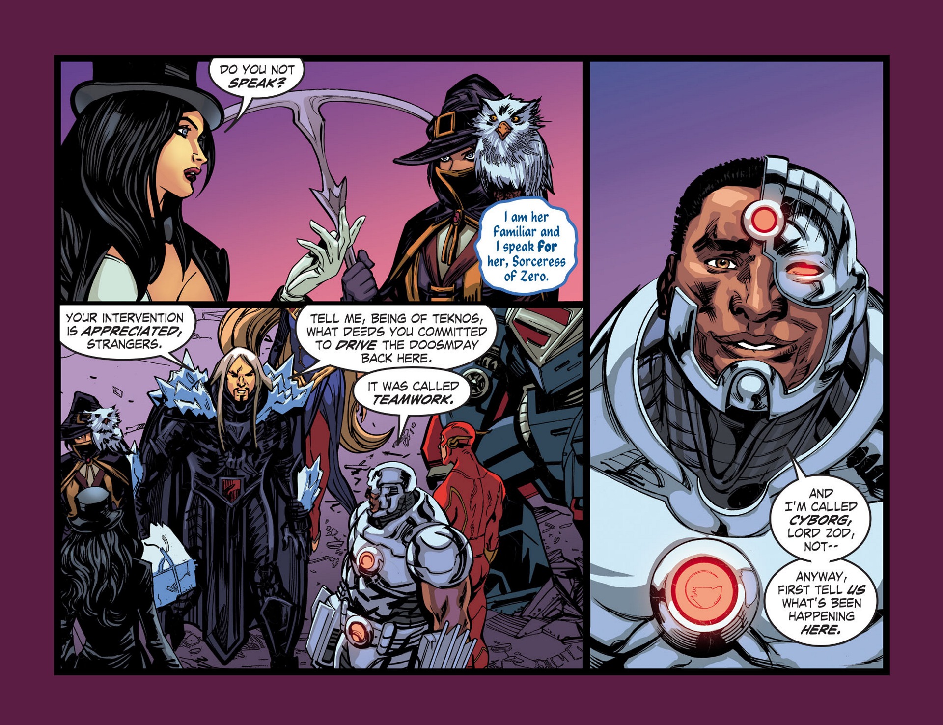 Read online Infinite Crisis: Fight for the Multiverse [I] comic -  Issue #16 - 17