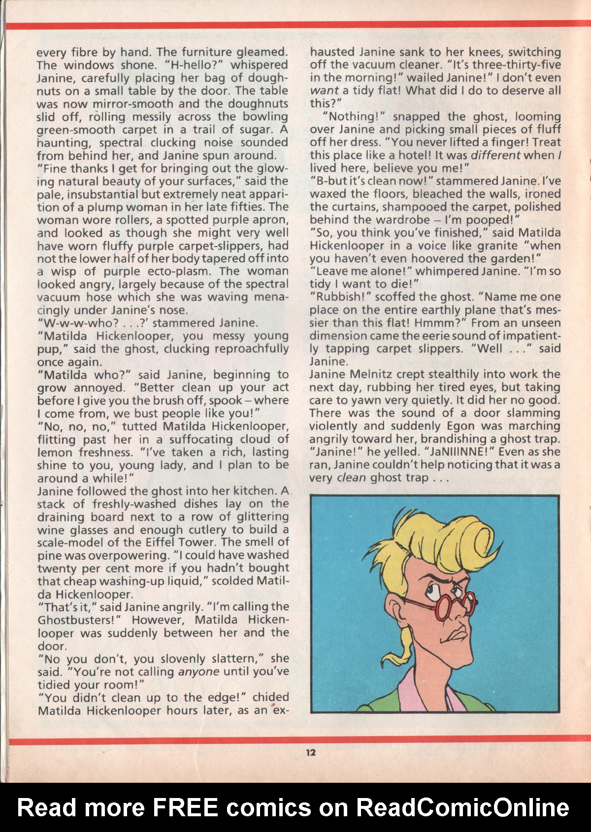 Read online The Real Ghostbusters comic -  Issue #24 - 12
