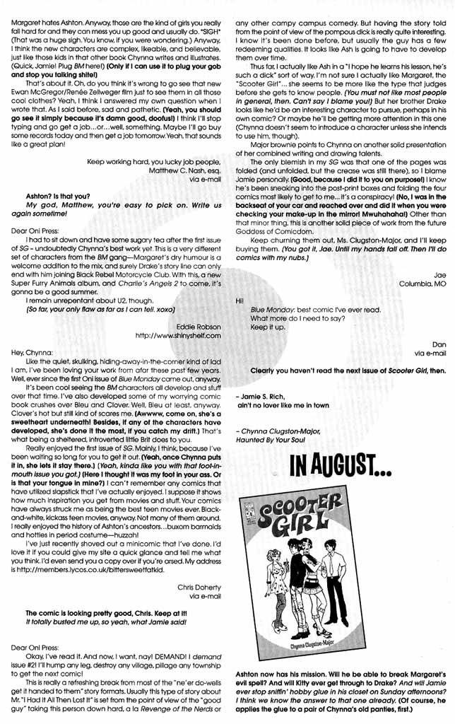 Read online Scooter Girl comic -  Issue #2 - 28