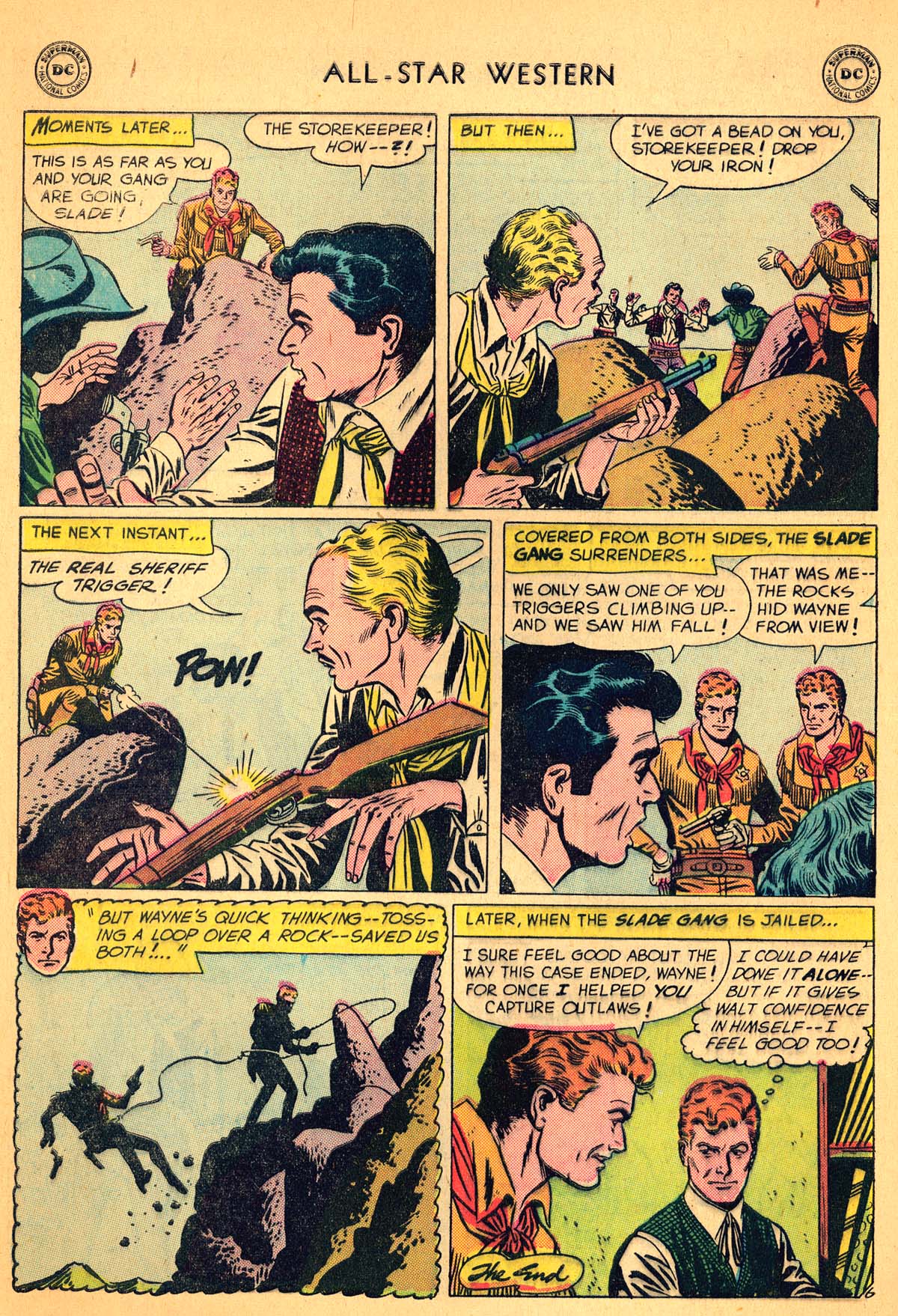Read online All-Star Western (1951) comic -  Issue #99 - 8