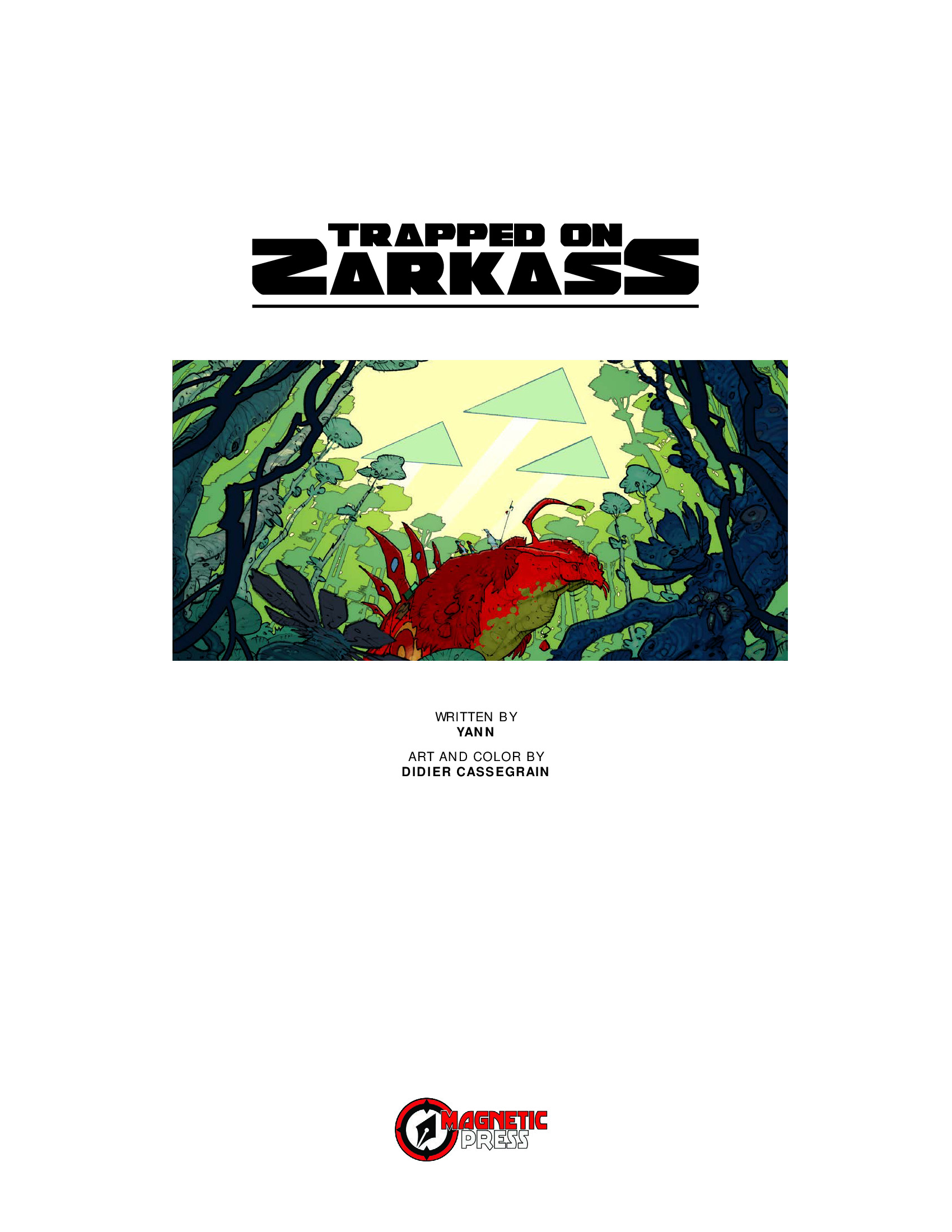 Read online Trapped on Zarkass comic -  Issue # TPB (Part 1) - 2