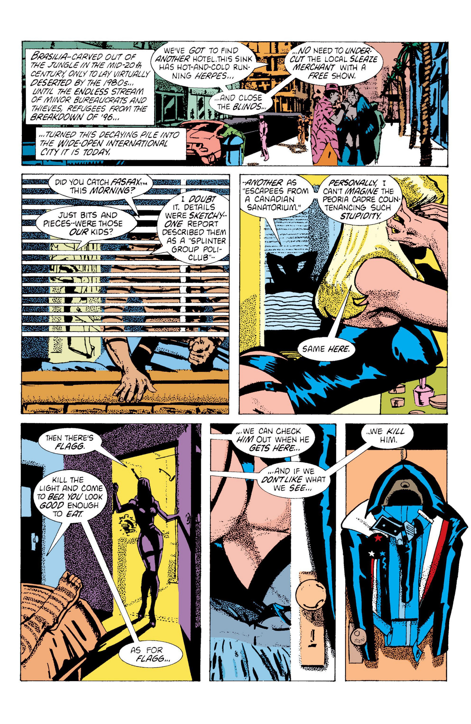 Read online American Flagg! comic -  Issue # _Definitive Collection (Part 2) - 43