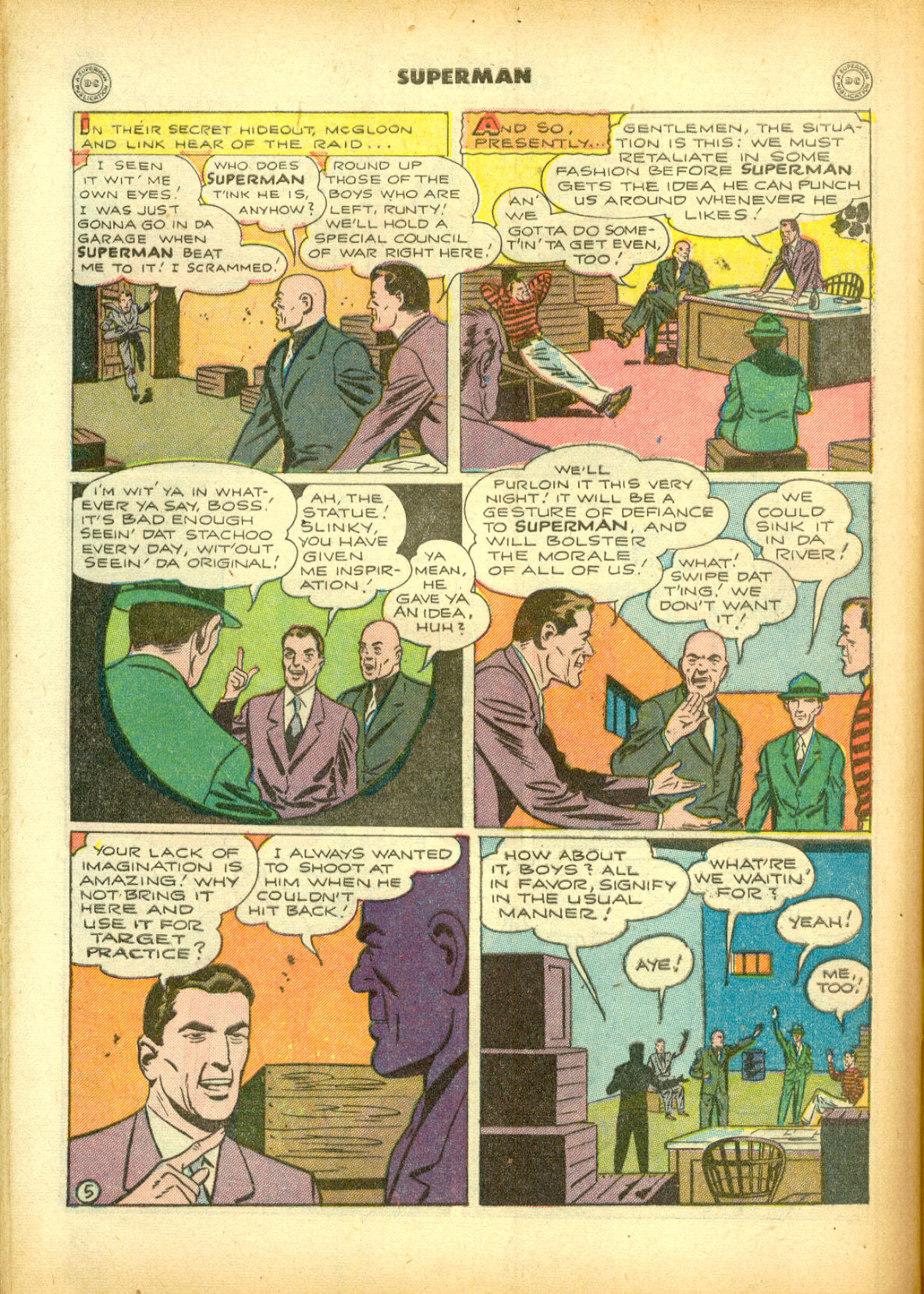 Read online Superman (1939) comic -  Issue #38 - 43