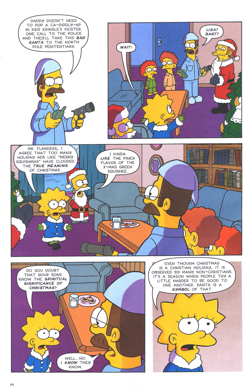 Read online The Simpsons Winter Wingding comic -  Issue #3 - 16