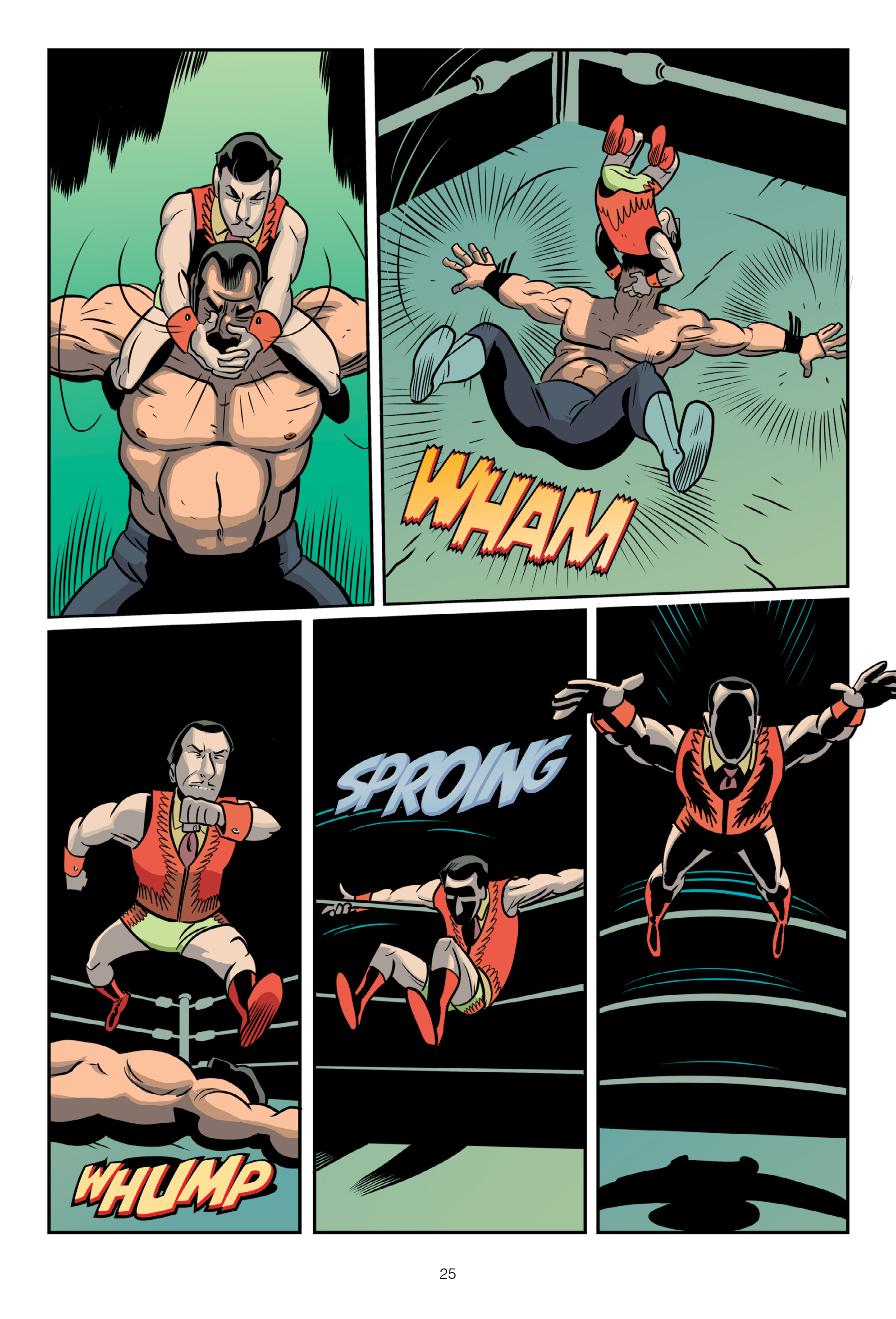 Read online Invasion from Planet Wrestletopia comic -  Issue #1 - 25