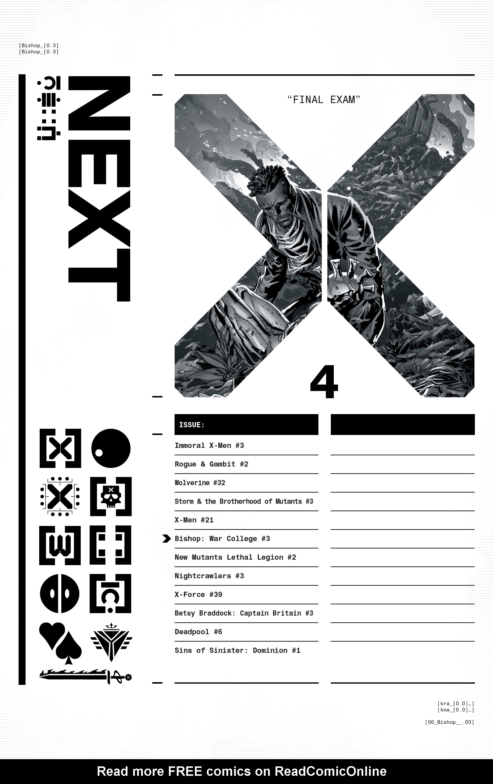 Read online Bishop: War College comic -  Issue #3 - 25