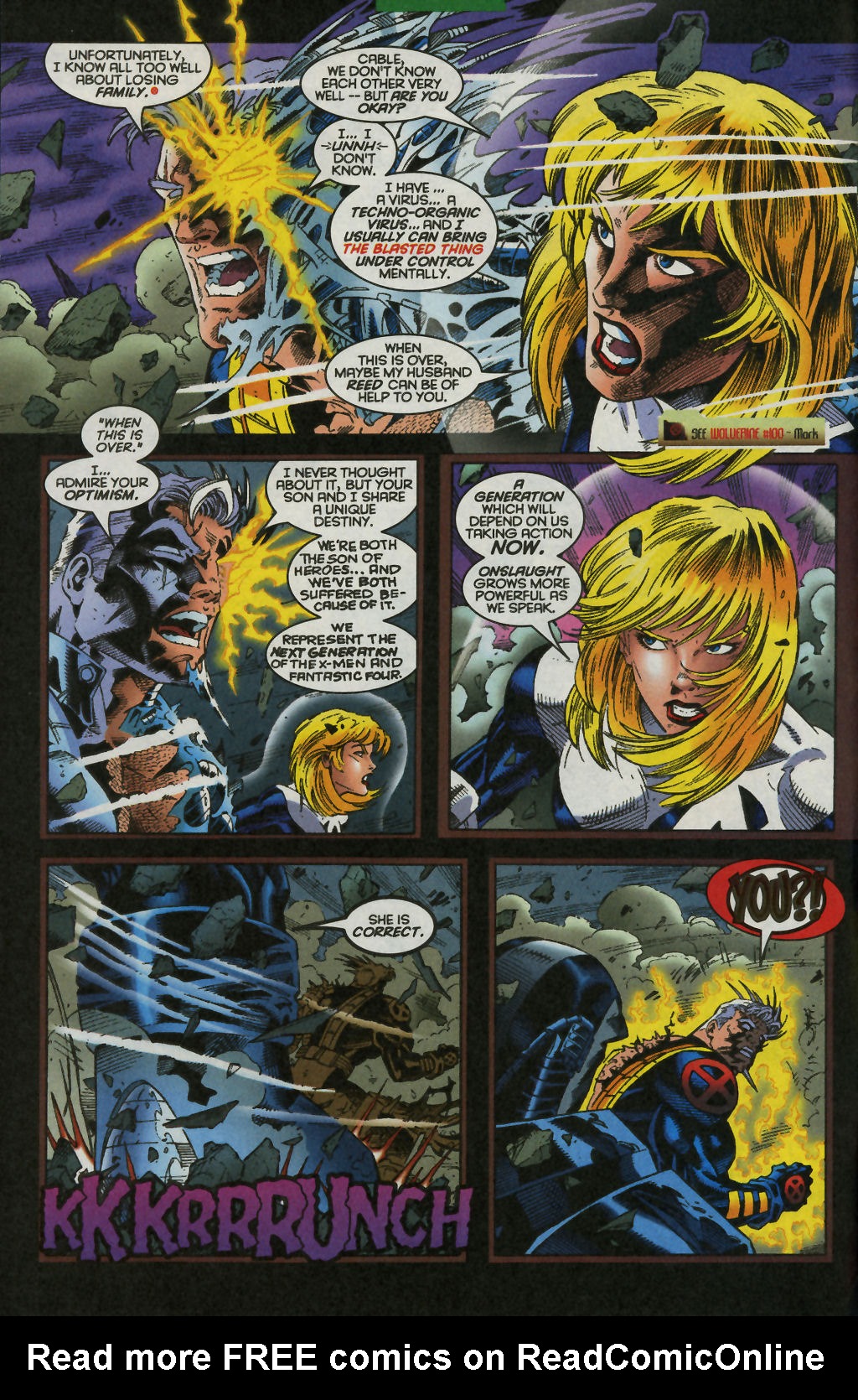 Read online Cable (1993) comic -  Issue #35 - 5