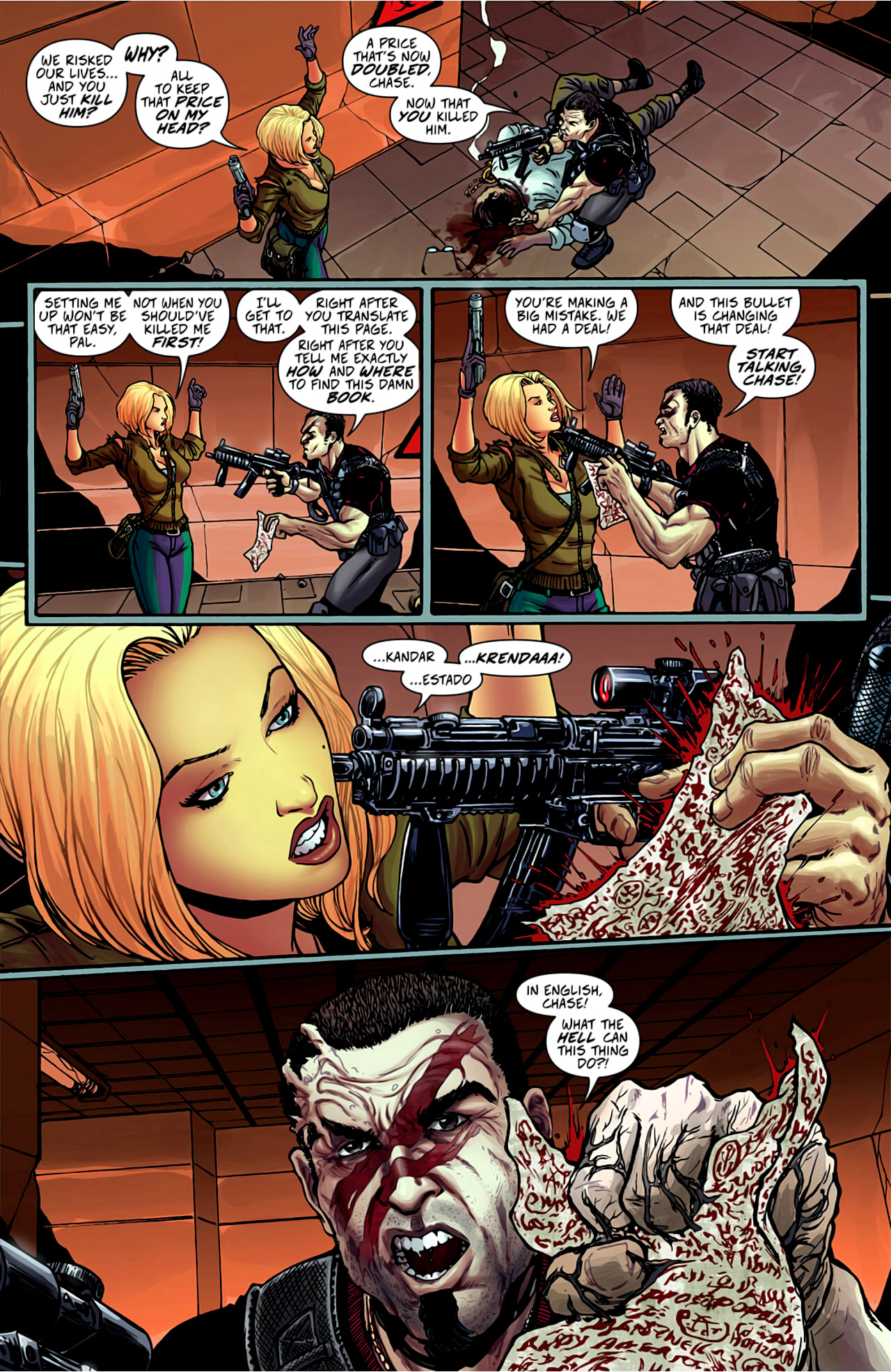Read online Danger Girl and the Army of Darkness comic -  Issue #1 - 20