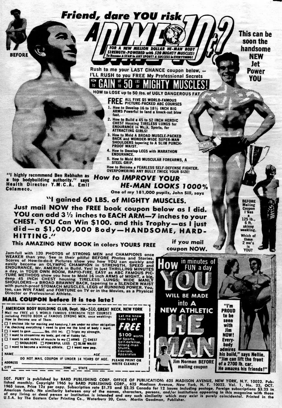 Read online Sgt. Fury comic -  Issue #23 - 2