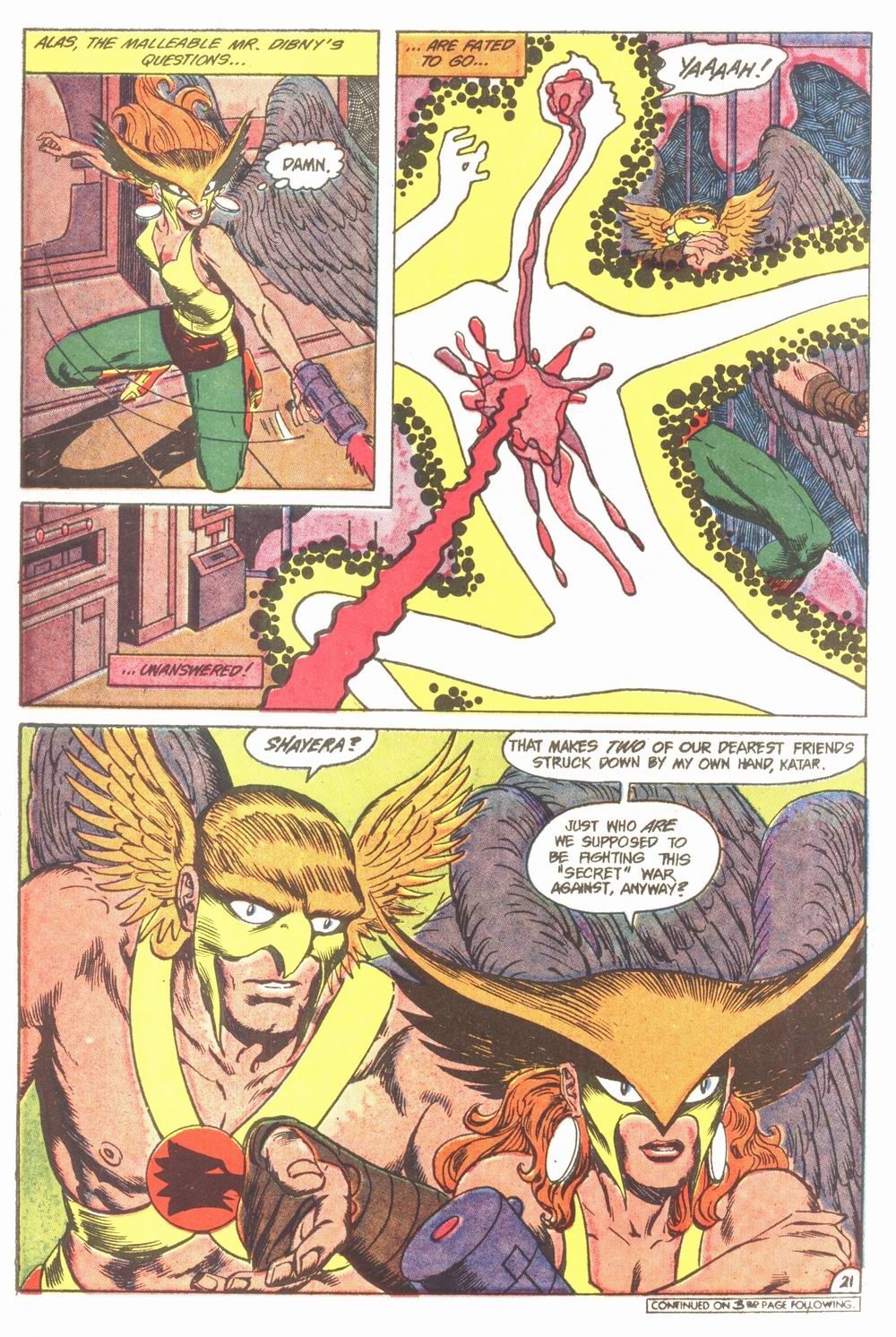 Read online The Shadow War of Hawkman comic -  Issue #3 - 22
