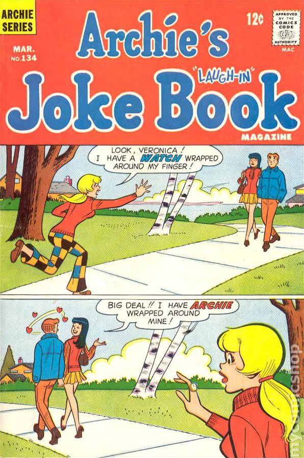 Read online Archie's Joke Book Magazine comic -  Issue #134 - 1