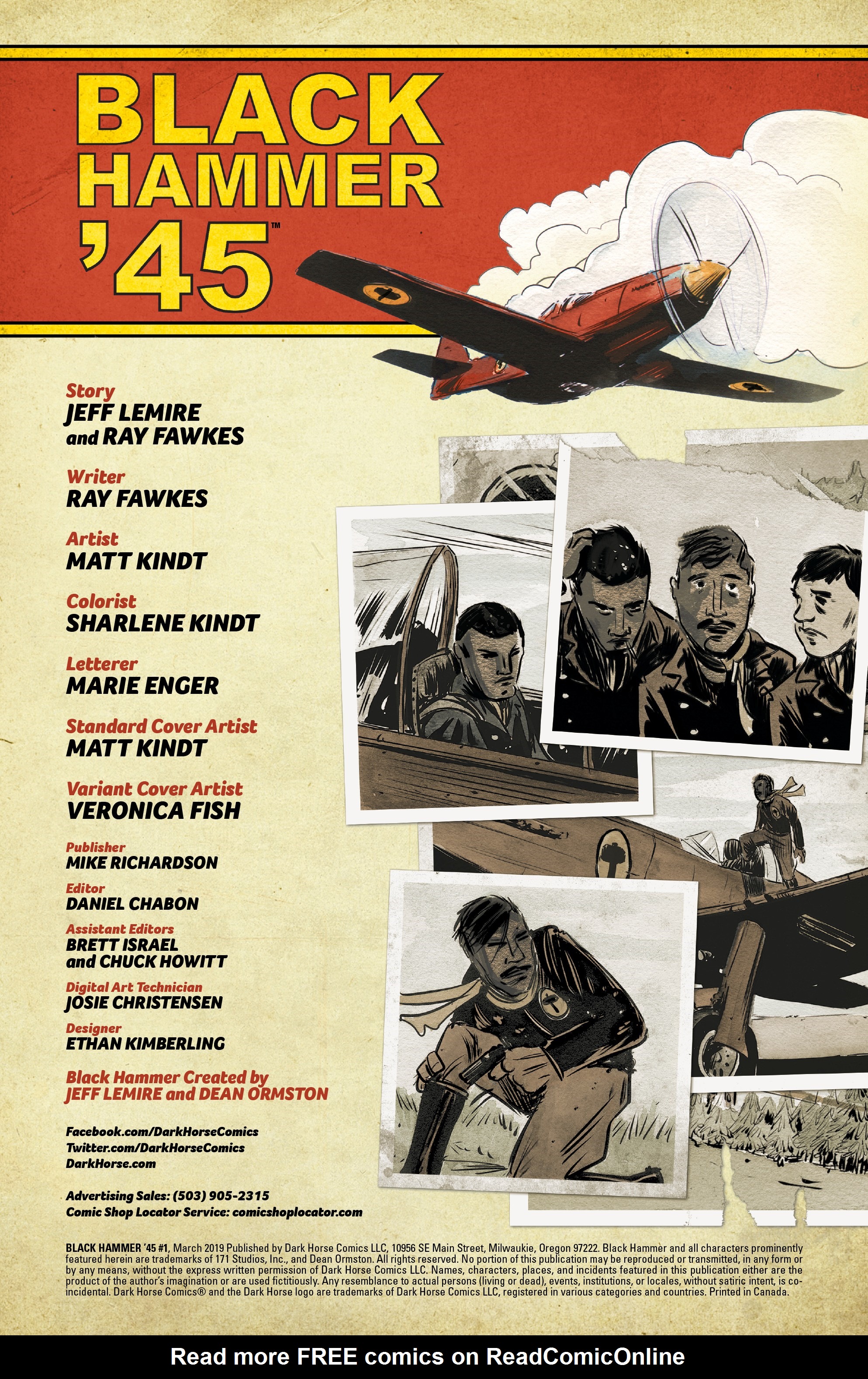Read online Black Hammer '45: From the World of Black Hammer comic -  Issue #1 - 2