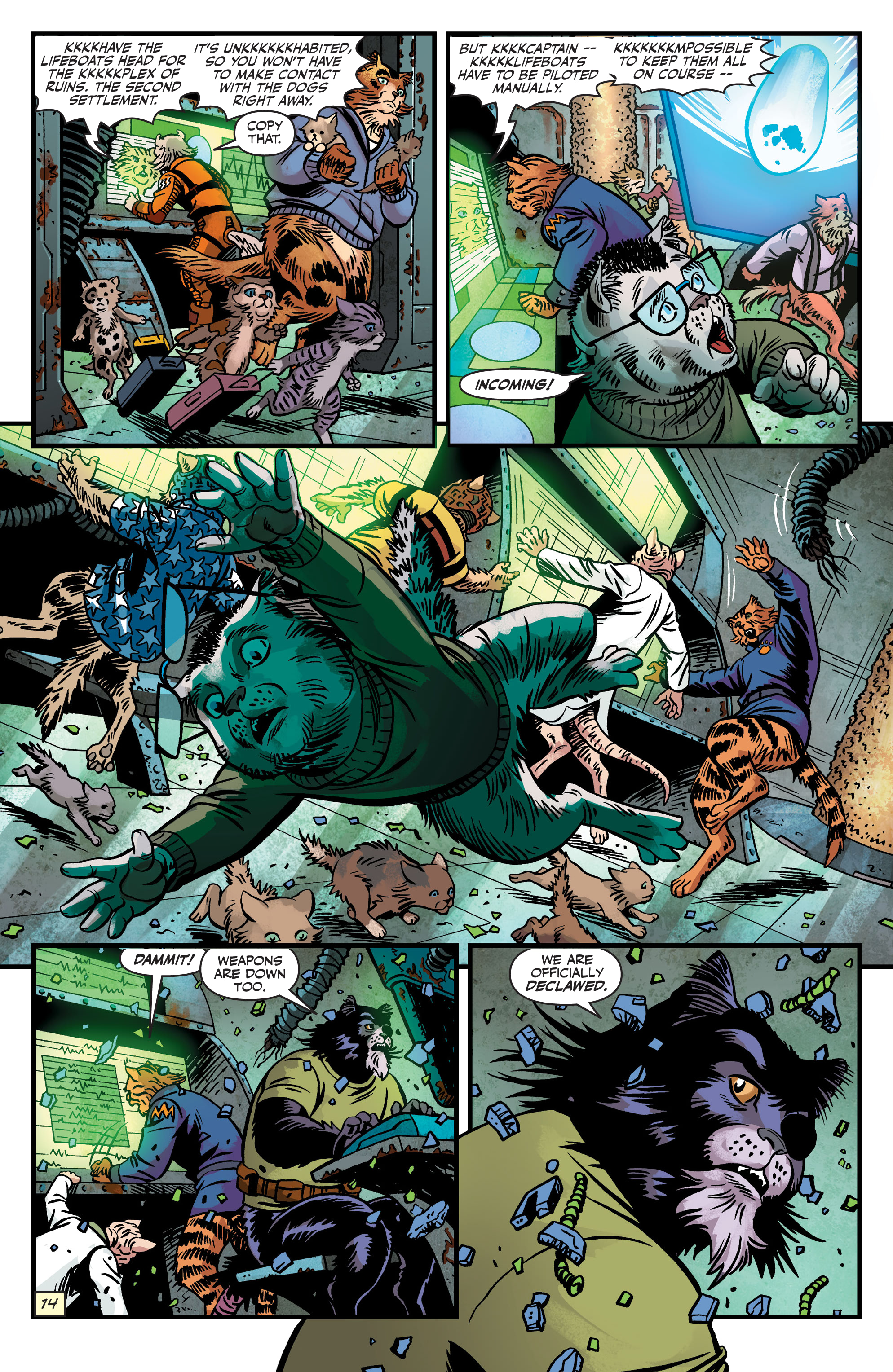 Read online Captain Ginger Season 2 comic -  Issue #2 - 14