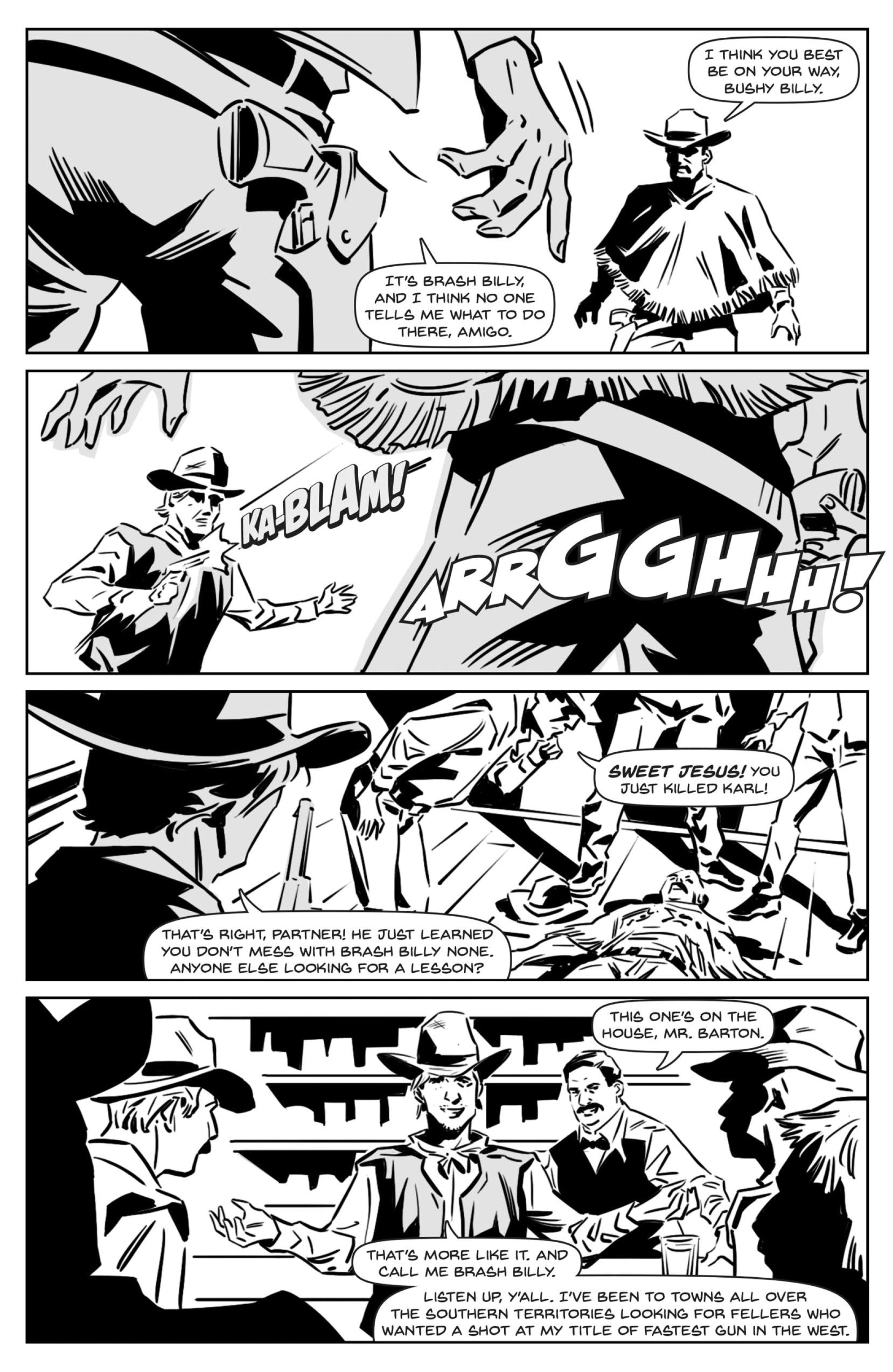 Read online Two Gun Terror comic -  Issue #1 - 20