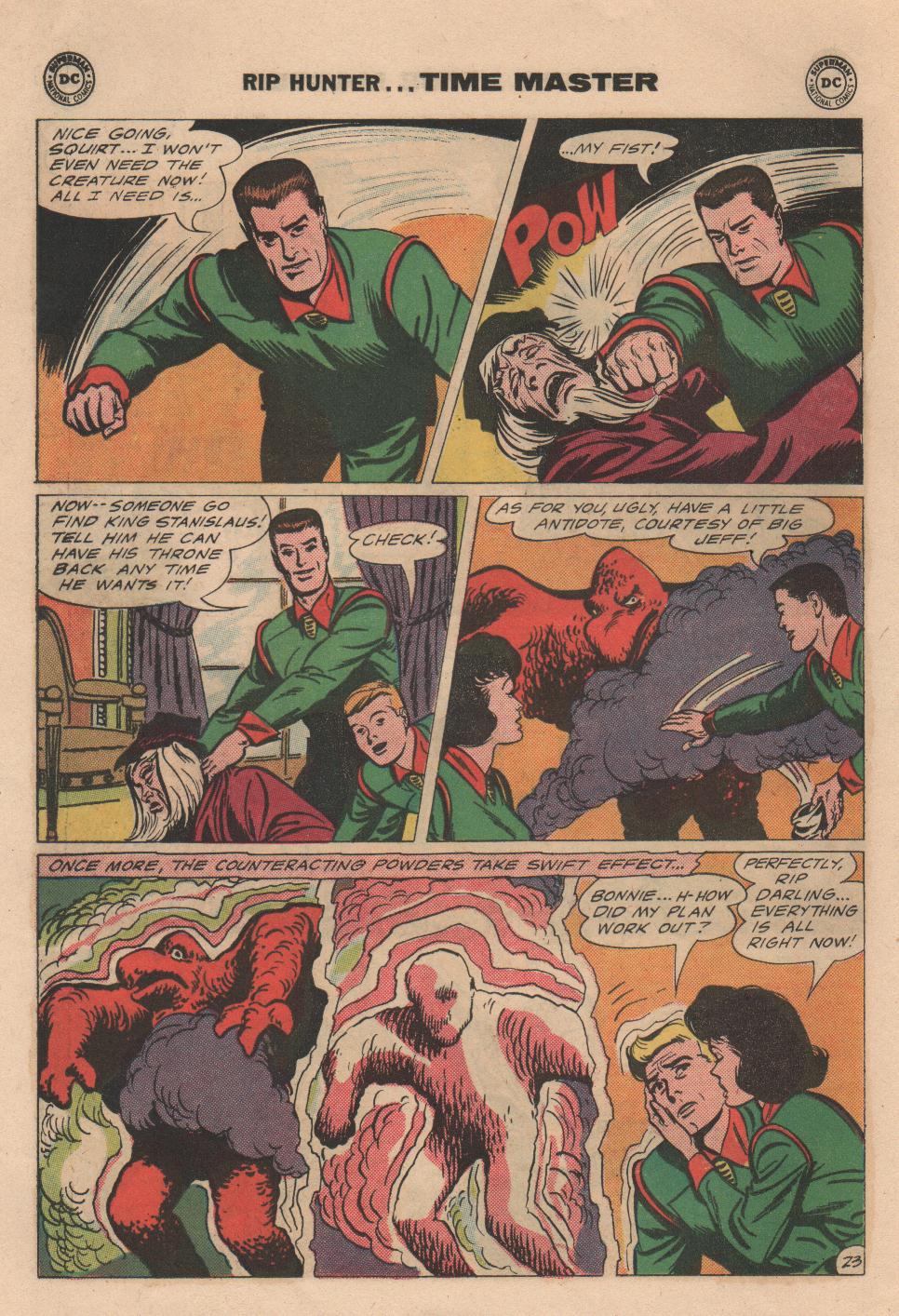 Read online Rip Hunter...Time Master comic -  Issue #28 - 30