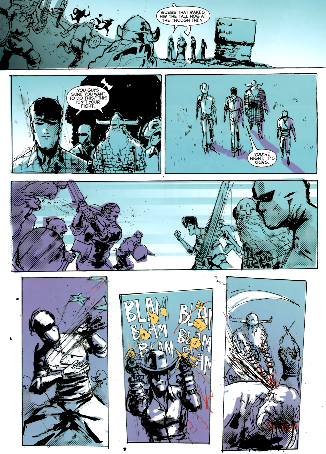 Read online Cowboy Ninja Viking comic -  Issue #9 - 24