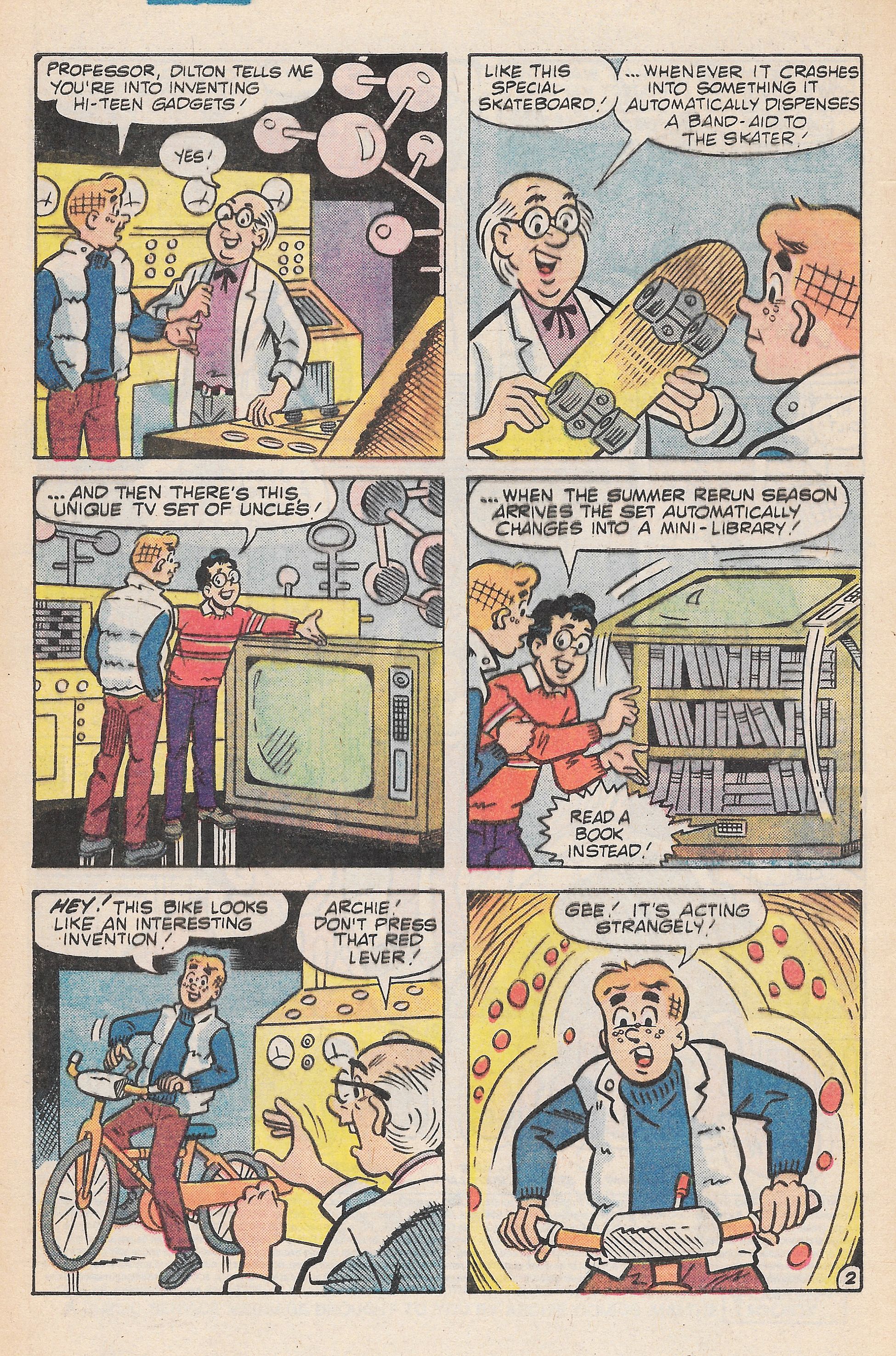 Read online Life With Archie (1958) comic -  Issue #254 - 4