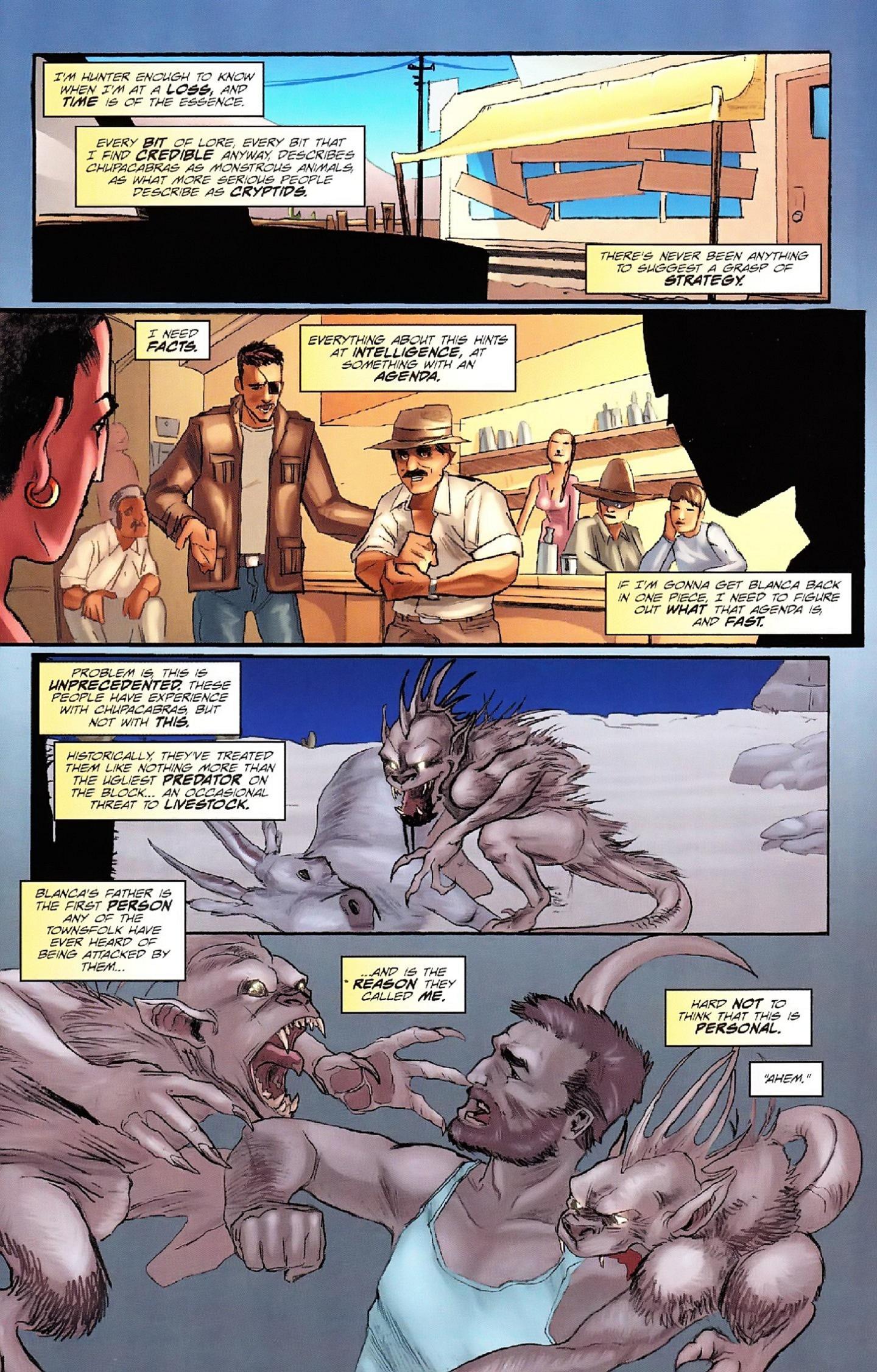 Read online The Monster Hunters' Survival Guide Case Files: Chupacabra comic -  Issue # Full - 17