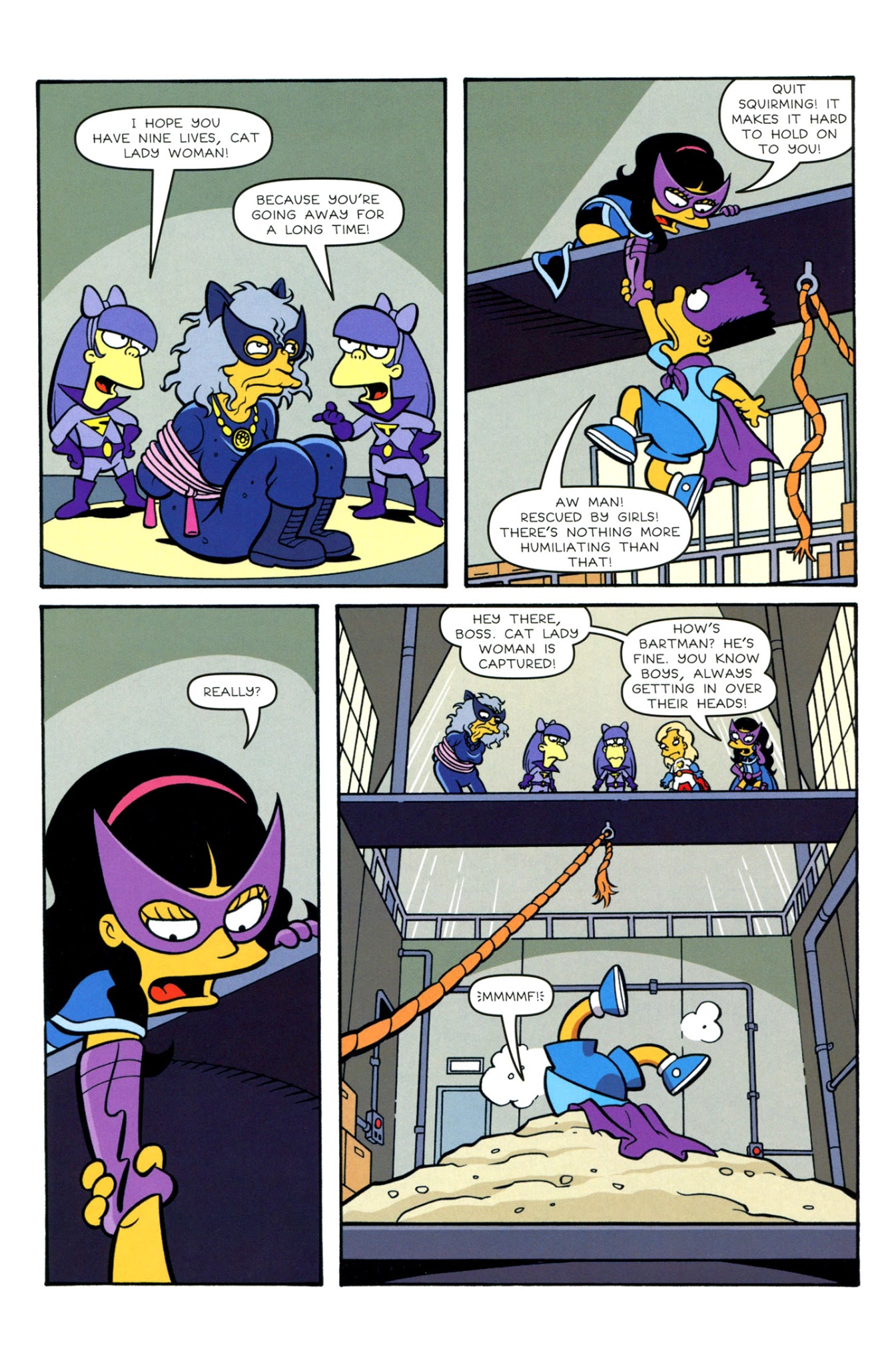 Read online Bongo Comics Presents Simpsons Super Spectacular comic -  Issue #15 - 11