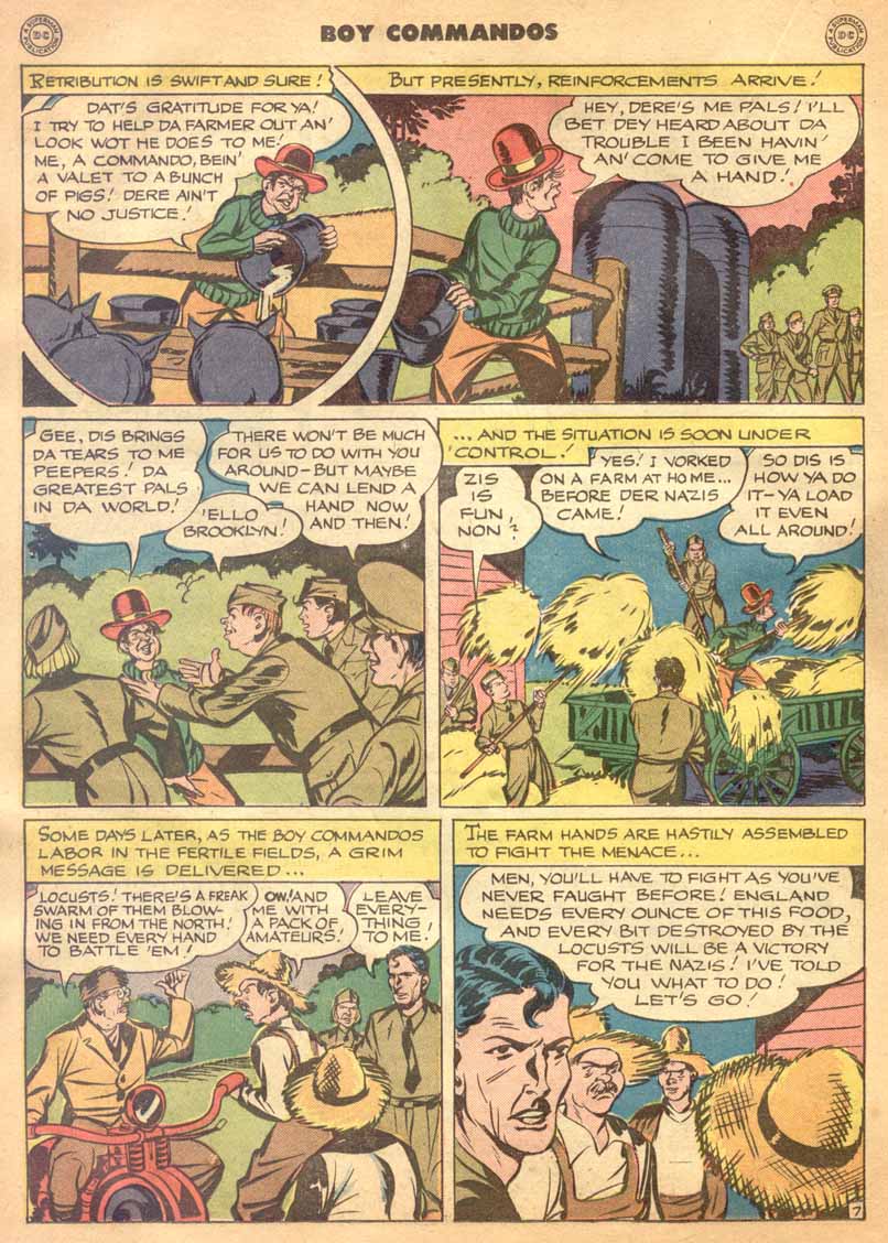 Read online Boy Commandos comic -  Issue #7 - 26