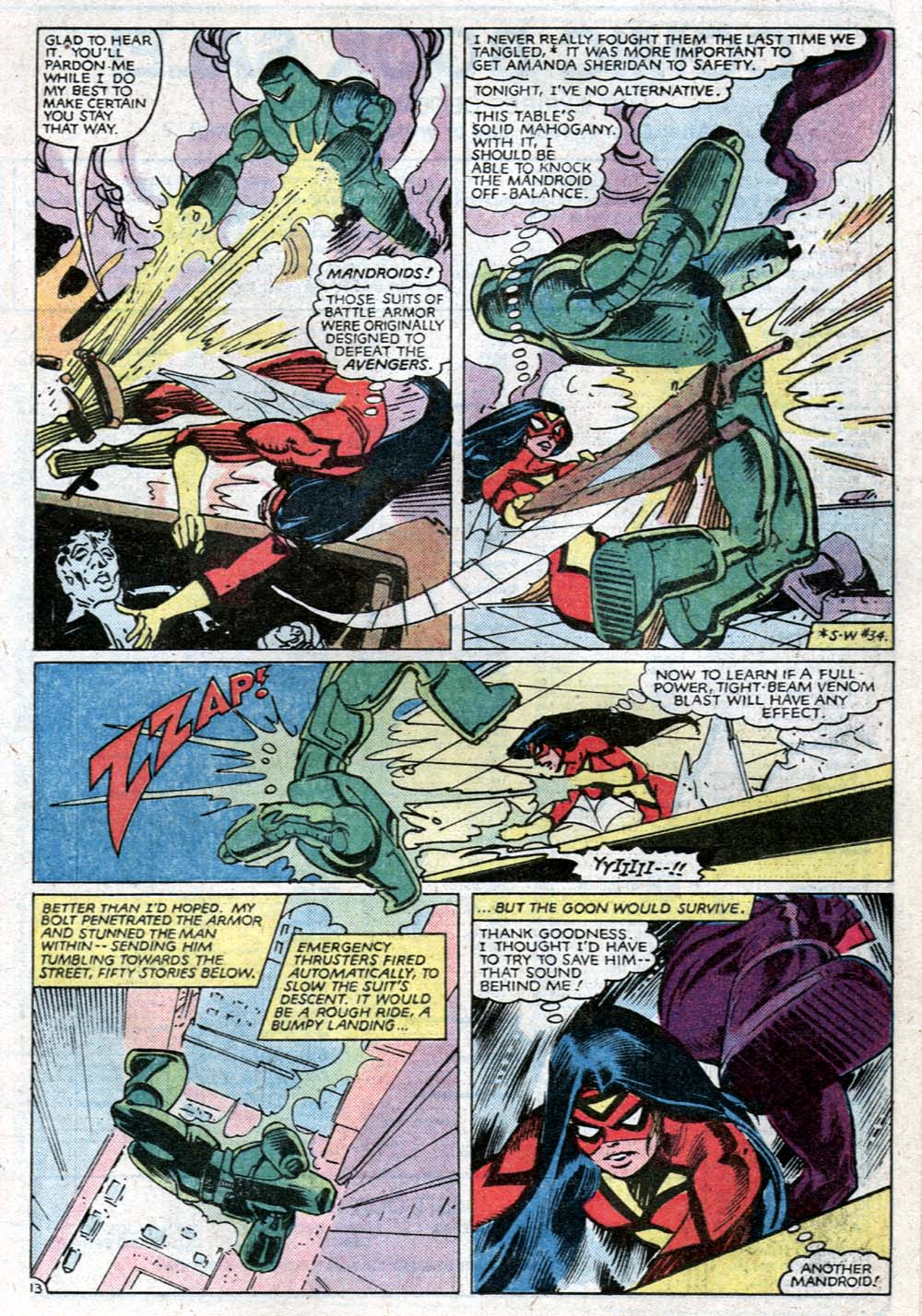 Read online Spider-Woman (1978) comic -  Issue #46 - 14