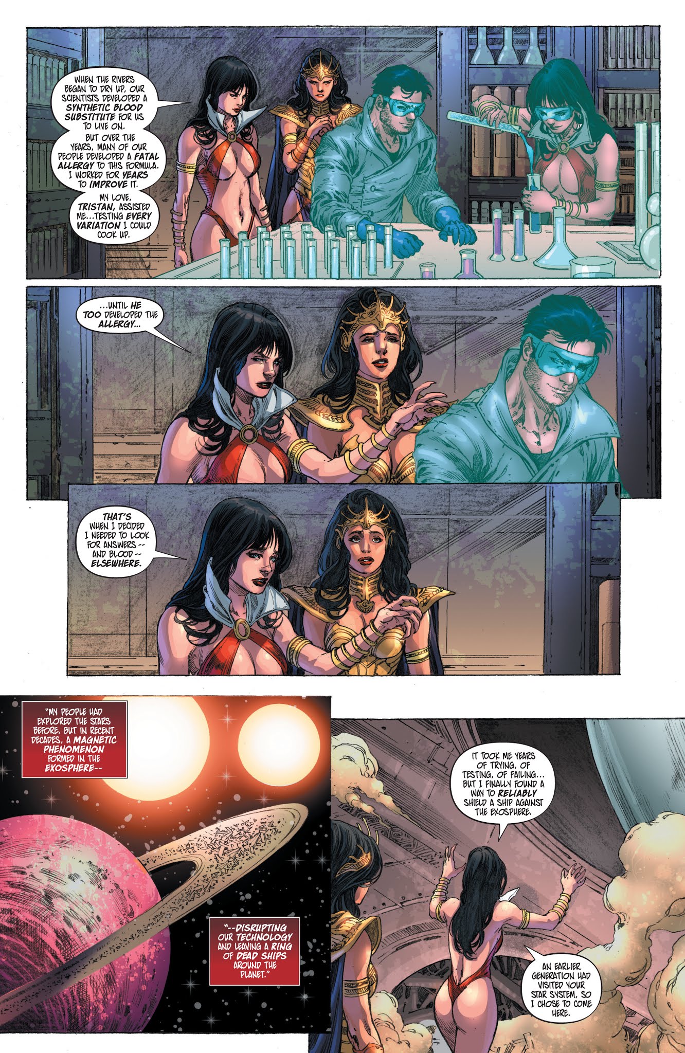 Read online Vampirella/Dejah Thoris comic -  Issue #1 - 25