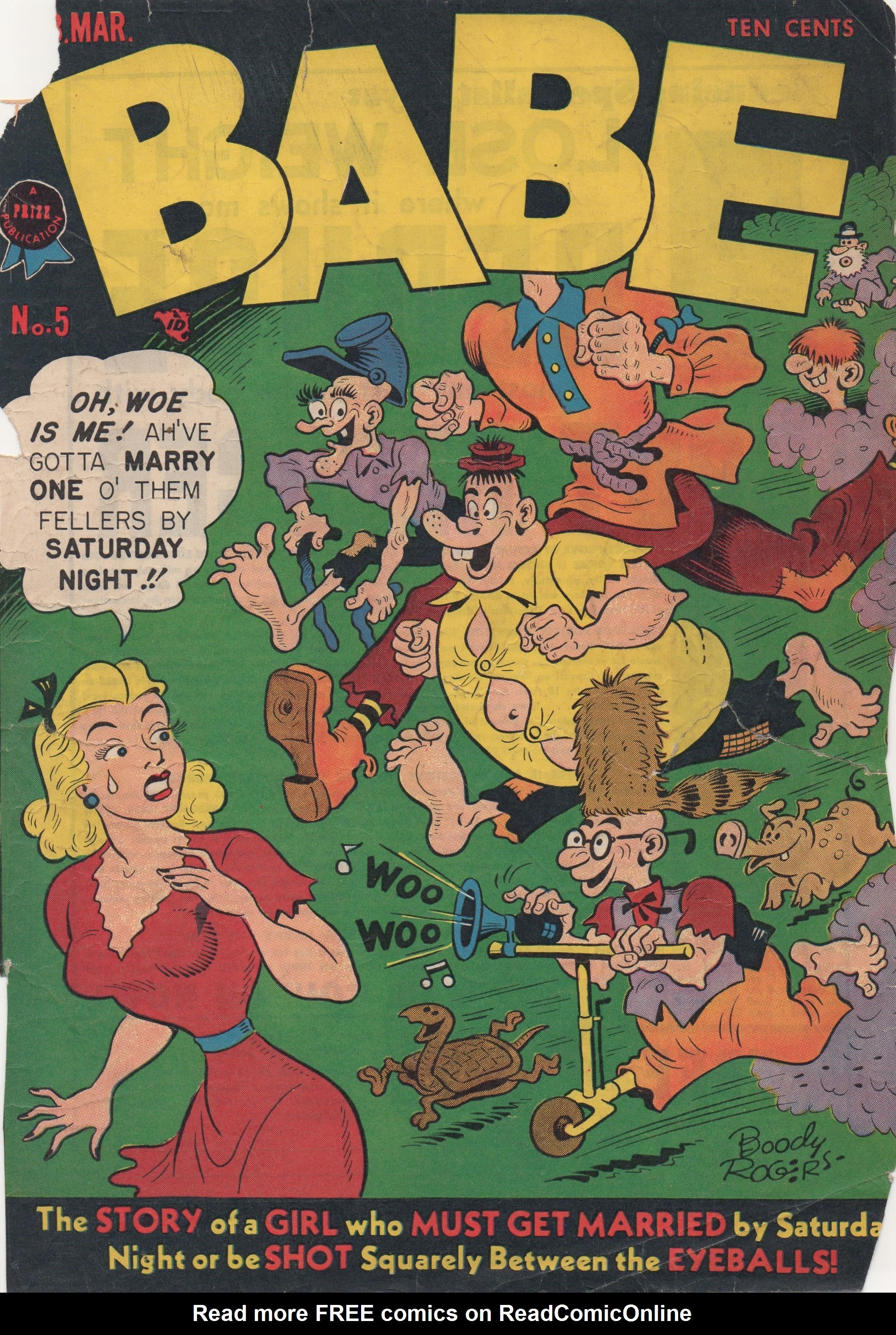Read online Babe (1948) comic -  Issue #5 - 1