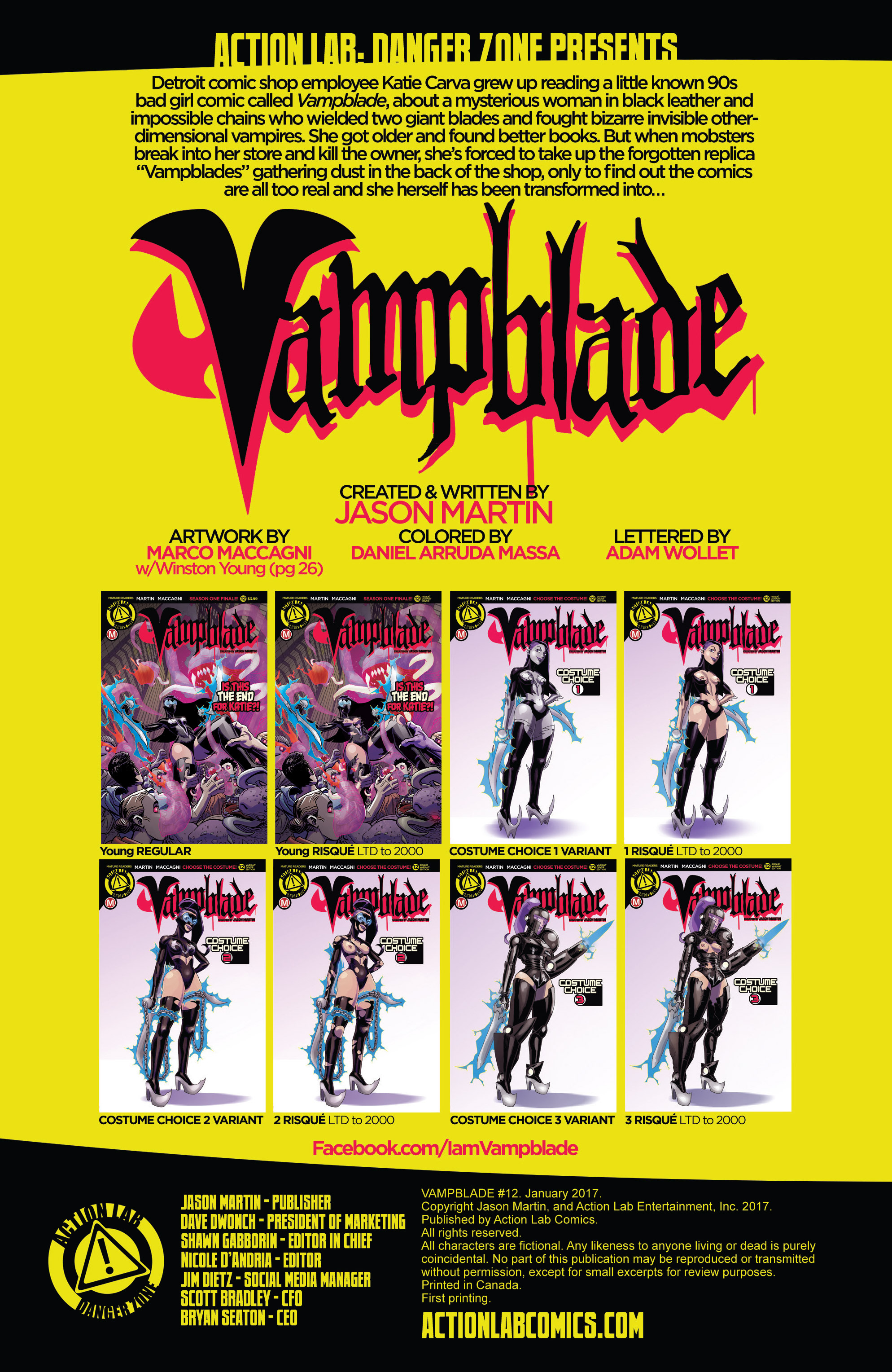 Read online Vampblade comic -  Issue #12 - 2