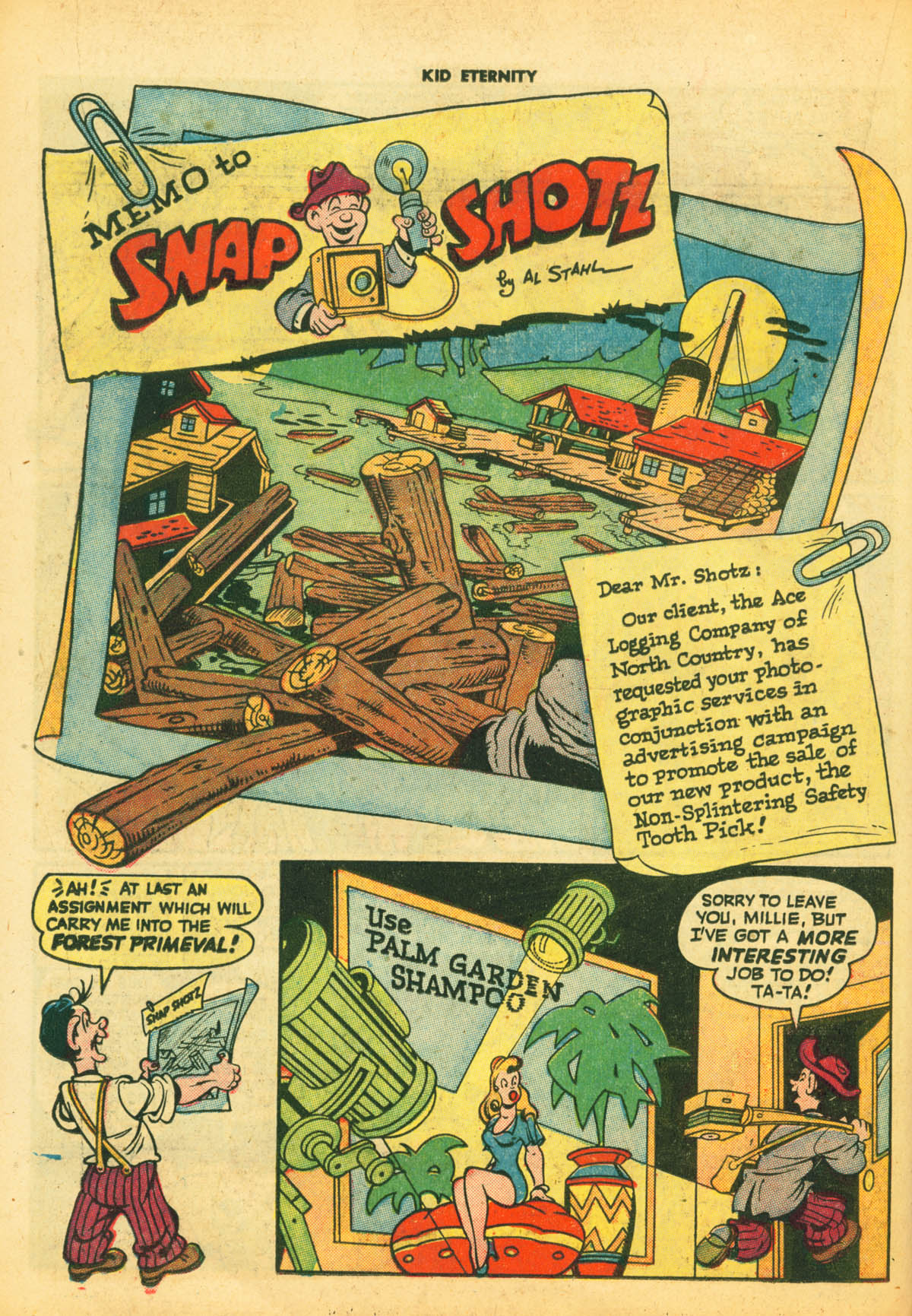 Read online Kid Eternity (1946) comic -  Issue #2 - 26