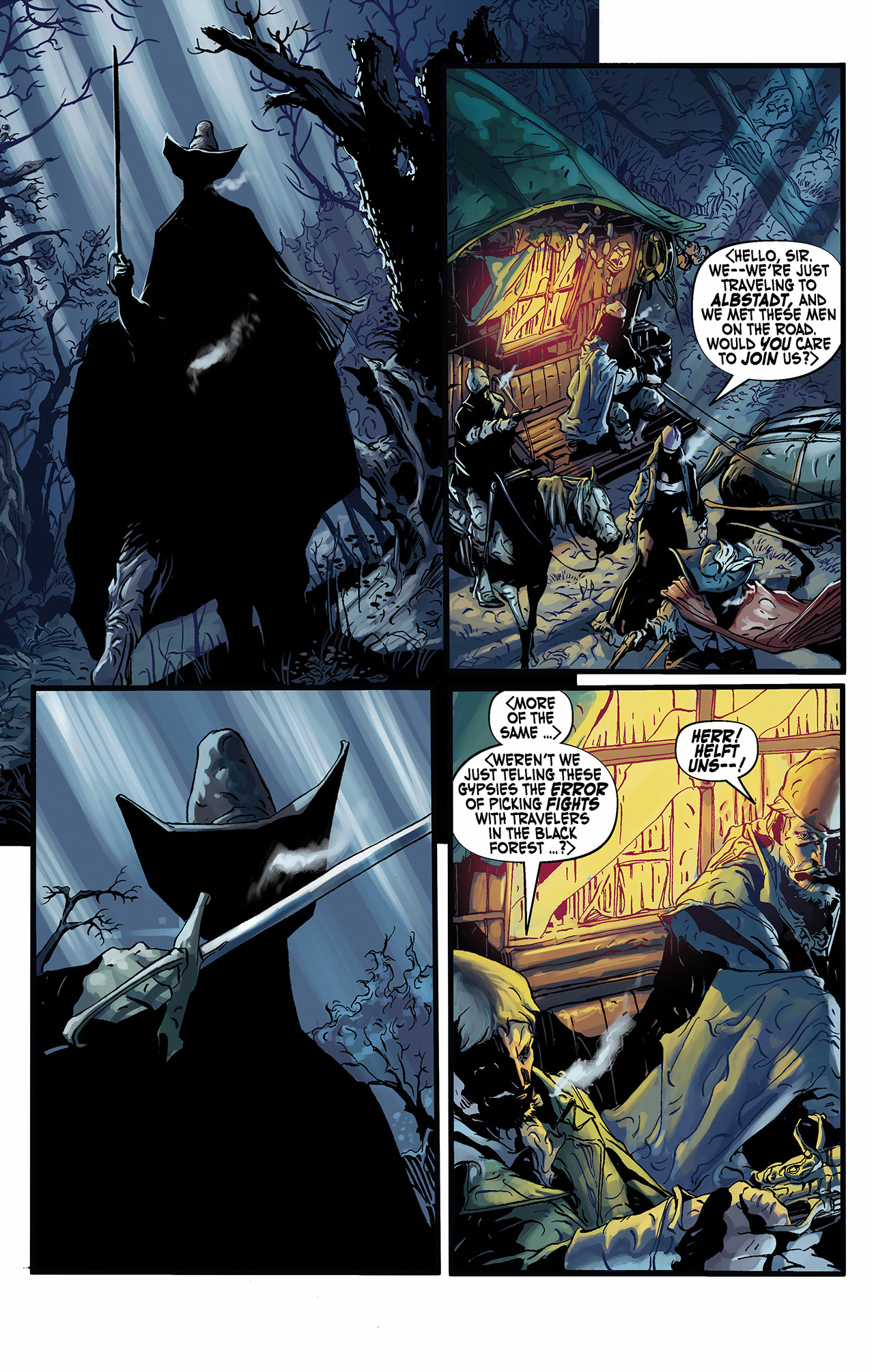 Read online Solomon Kane: Death's Black Riders comic -  Issue #1 - 7