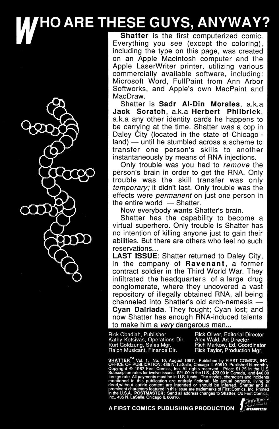 Read online Shatter comic -  Issue #10 - 2