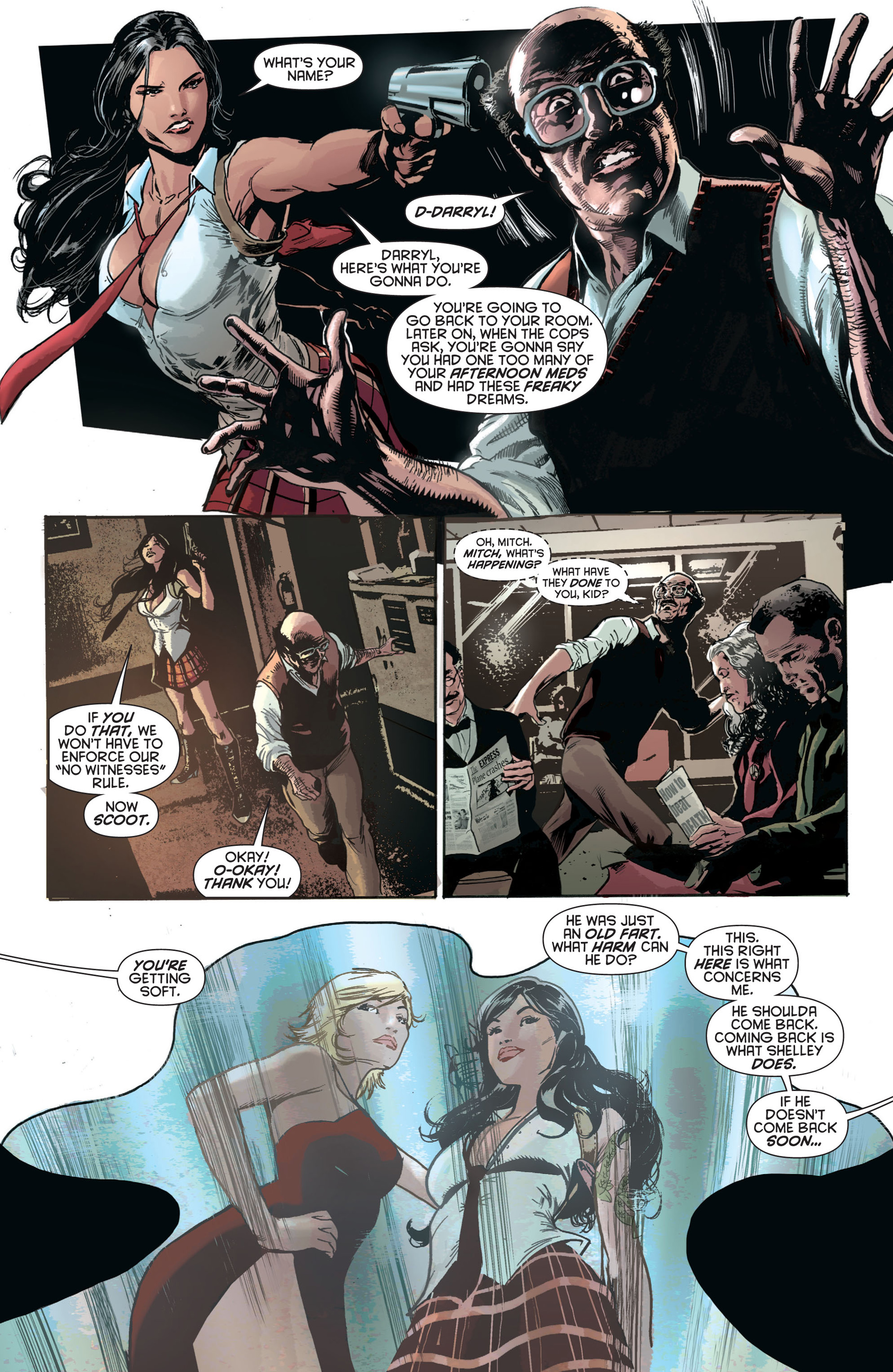 Read online Resurrection Man (2011) comic -  Issue #3 - 3