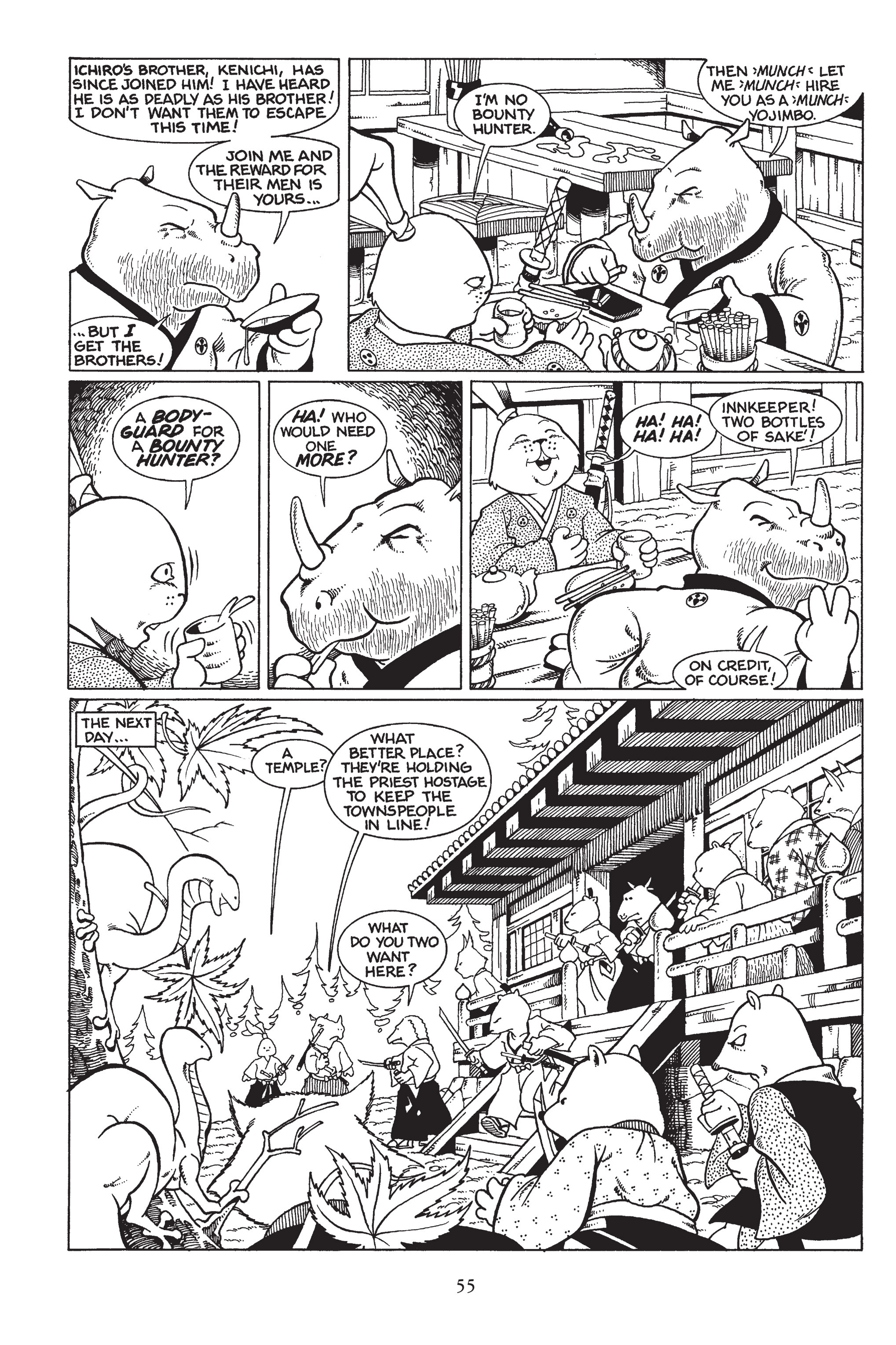 Read online Usagi Yojimbo (1987) comic -  Issue # _TPB 1 - 57