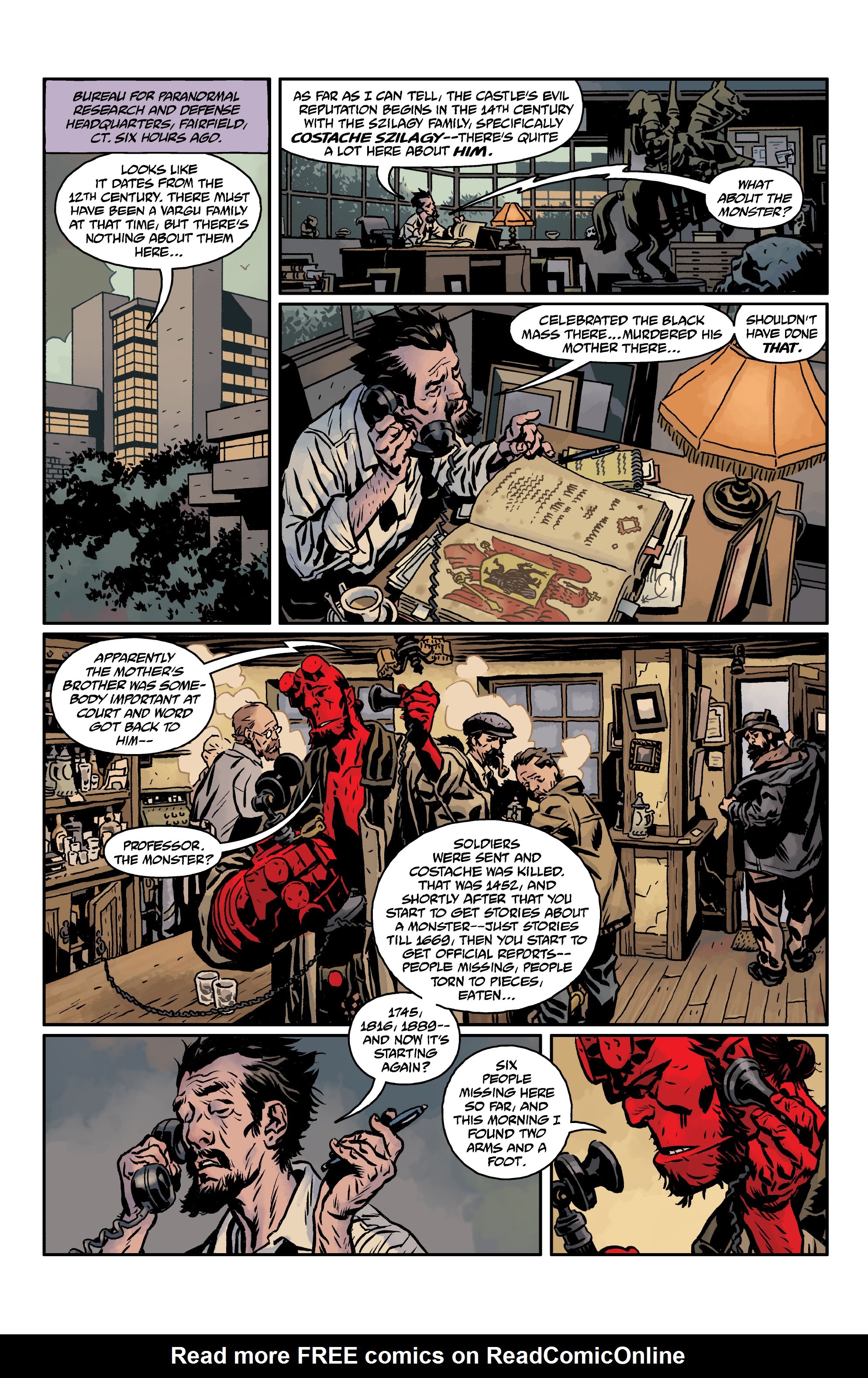 Read online Hellboy and the B.P.R.D.: The Beast of Vargu and Others comic -  Issue # TPB (Part 1) - 9