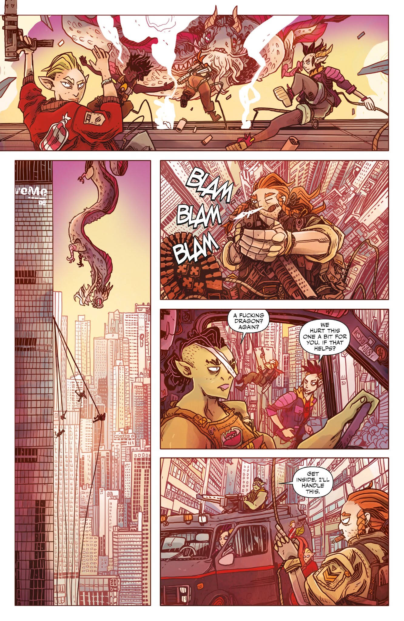 Read online Rat Queens Special: Neon Static comic -  Issue # Full - 12