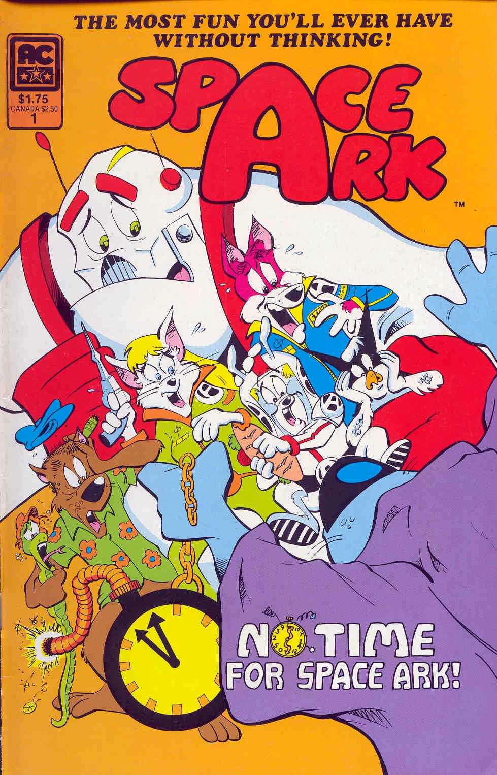 Read online Space Ark comic -  Issue #1 - 1