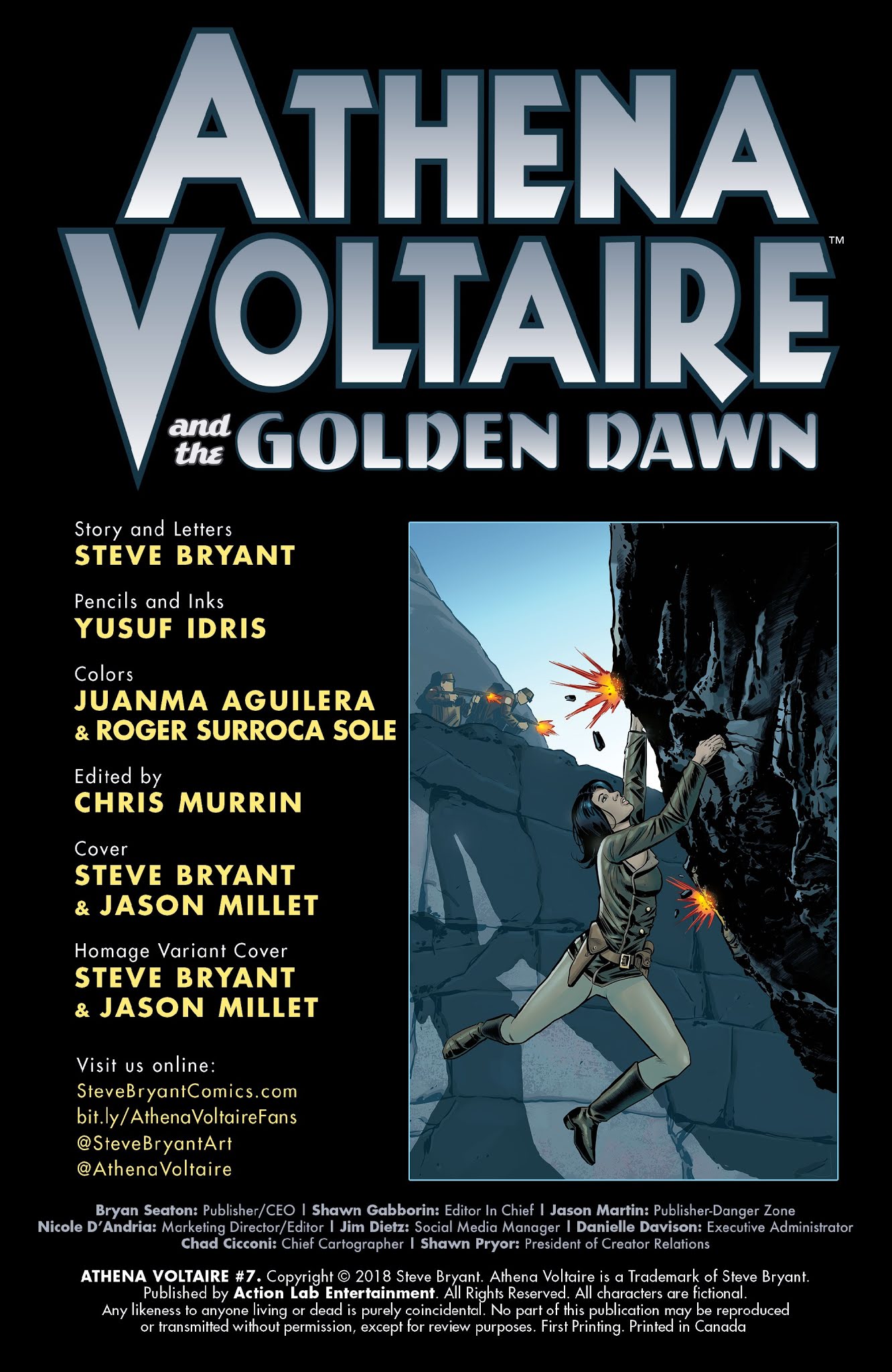 Read online Athena Voltaire comic -  Issue #7 - 3